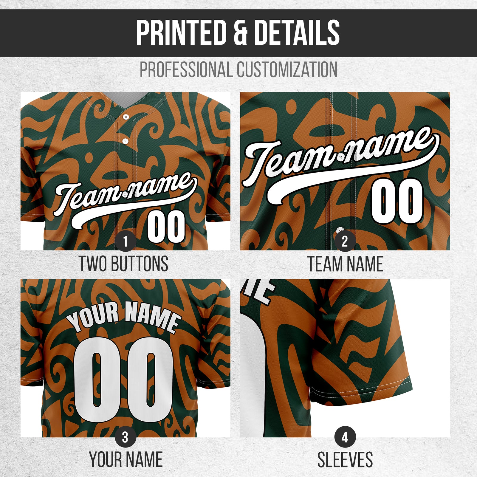 Custom Hawaii Blaze Teal Baseball Sports Jersey Personalized Uniform with Name & Number