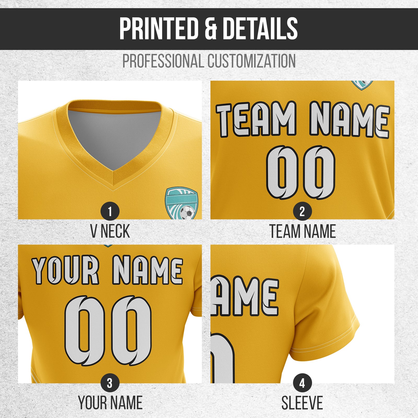 Custom WaveLine Stripe V-Neck Orange Soccer sport Tops Jersey