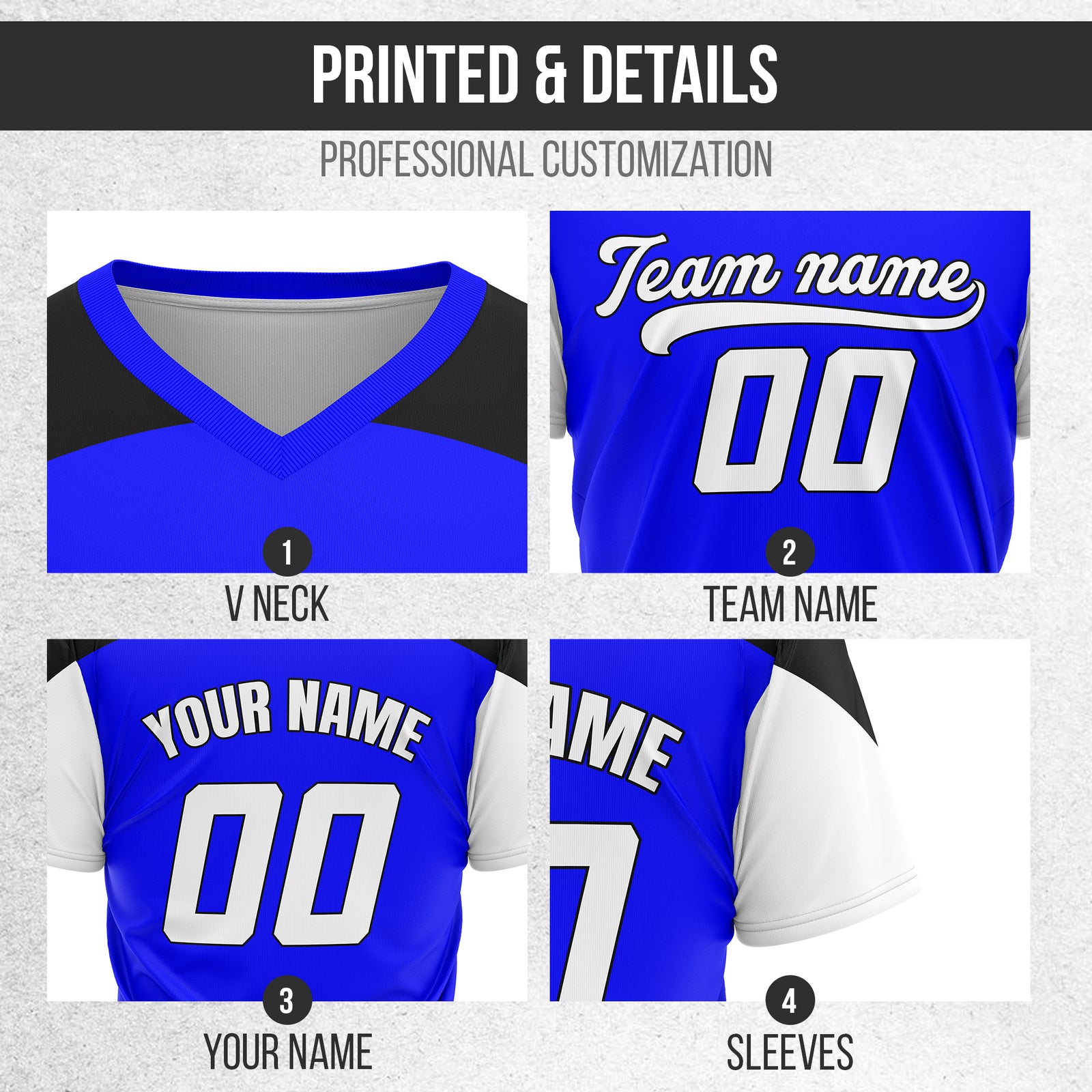 Custom Darkvolt Blue Pullover Baseball Sports Jersey Personalized Uniform with Name & Number