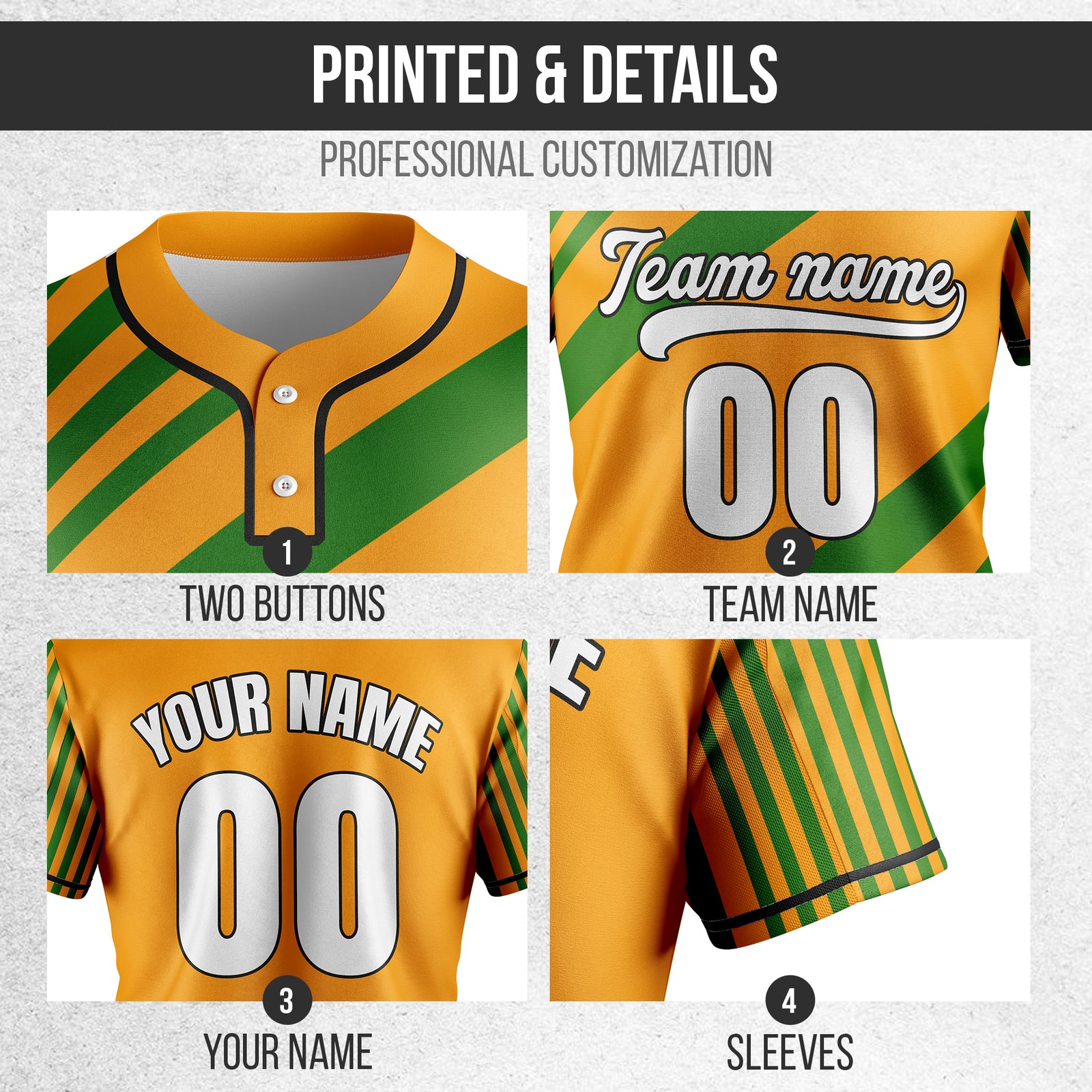 Custom Vibe Split Orange Baseball Sports Jersey Personalized Uniform with Name & Number