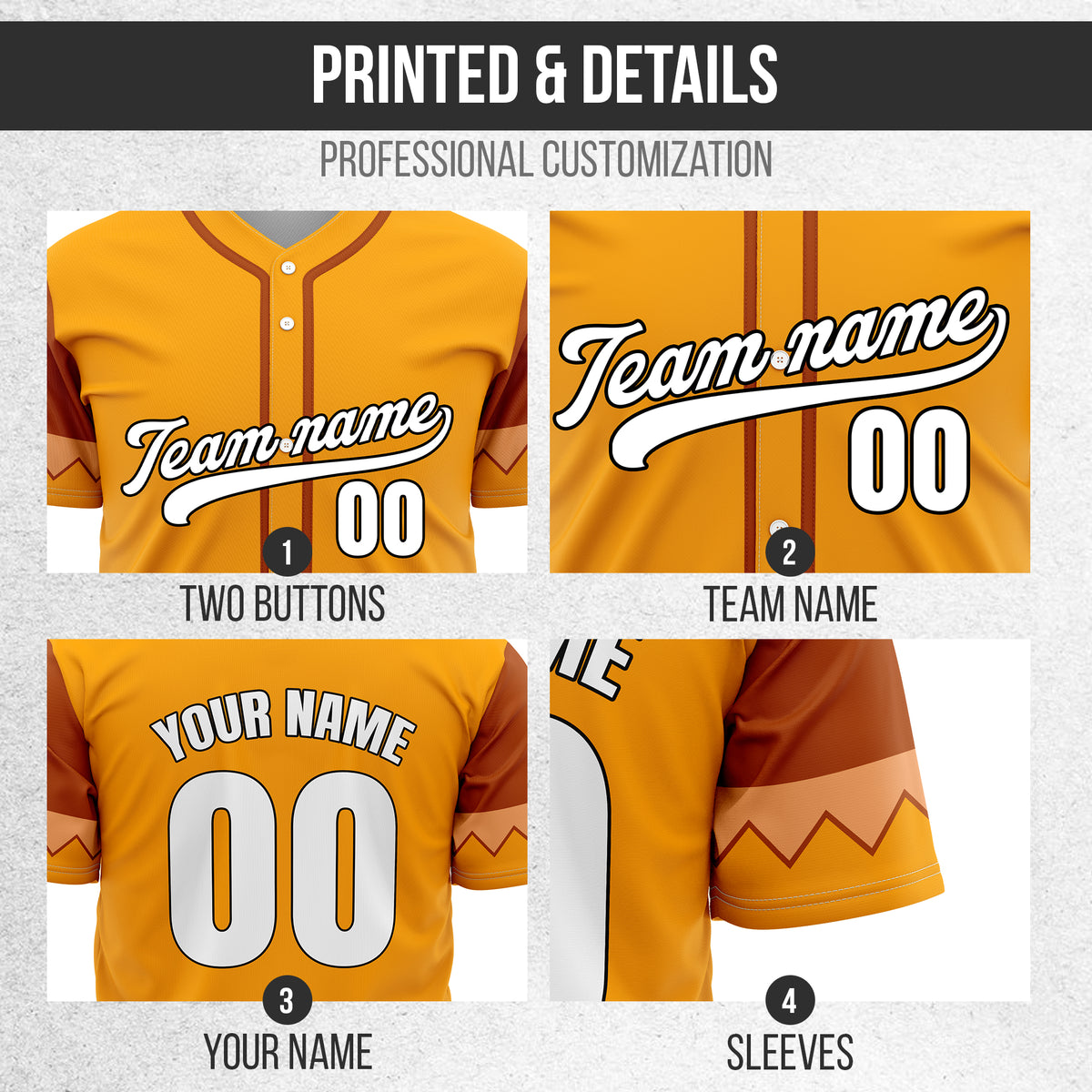 Custom Legacy Classic Baseball Orange Sports Jersey Personalized Uniform with Name & Number