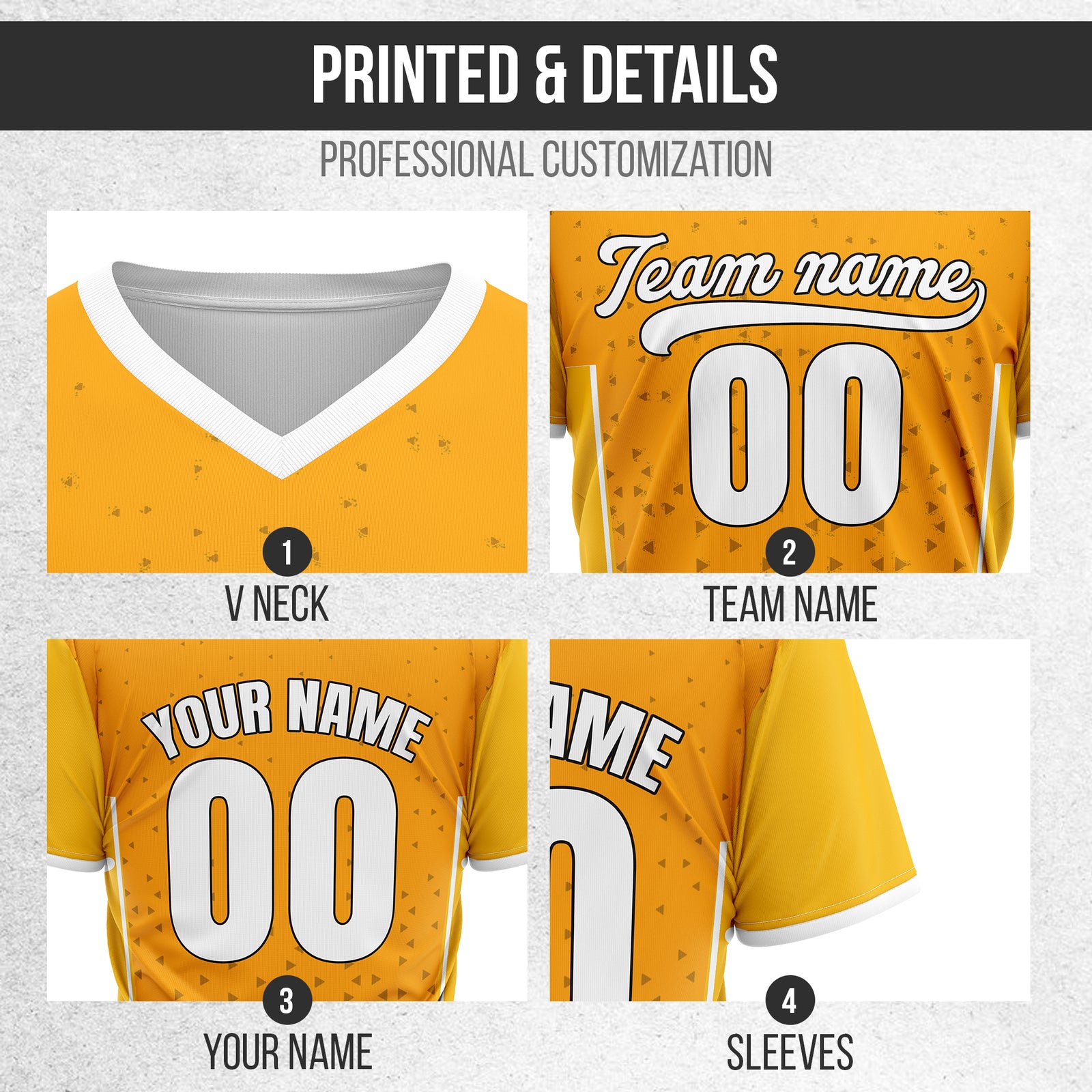 Custom HexaFade Orange Pullover Baseball Sports Jersey Personalized Uniform with Name & Number