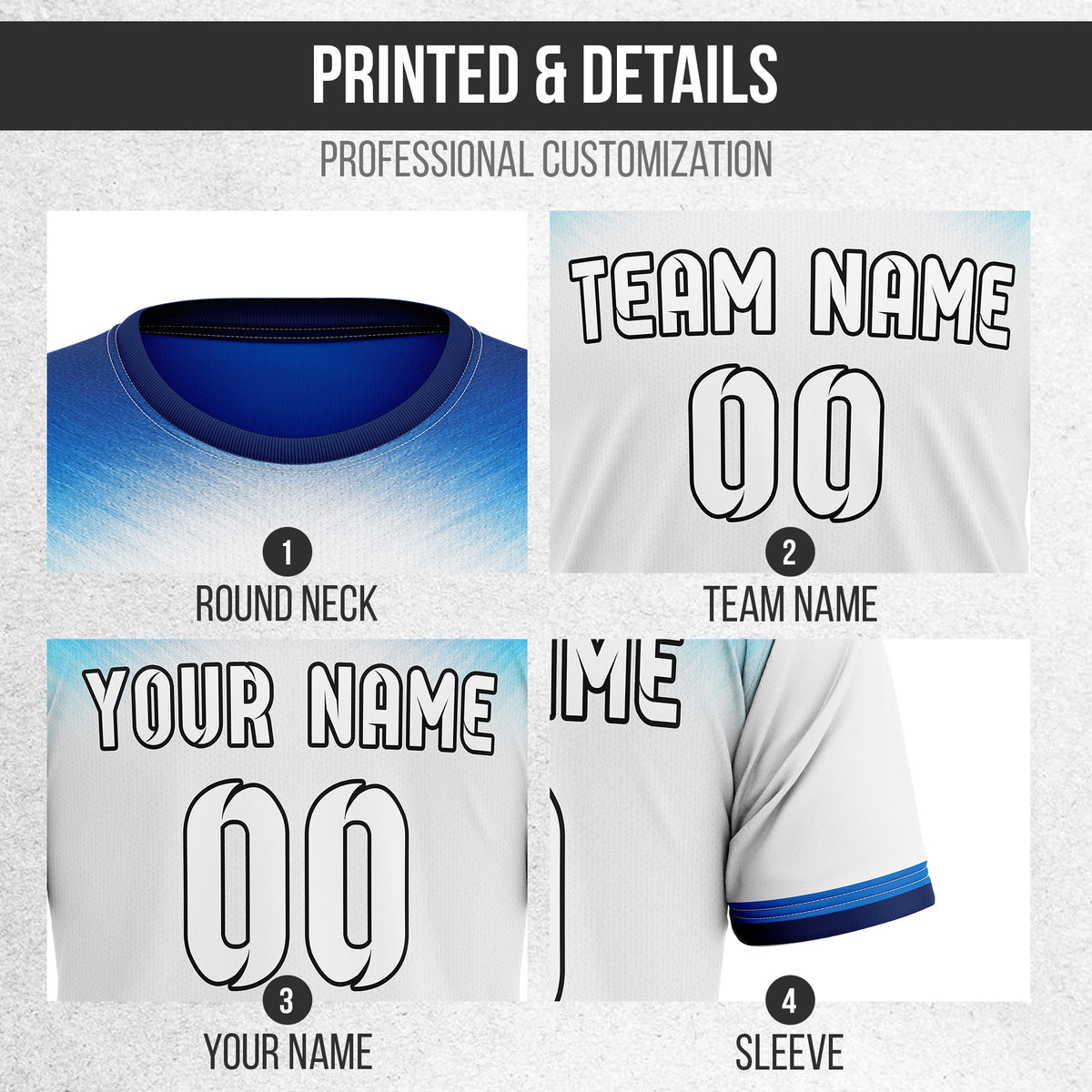 Custom ENGLAND Fan Jersey Personalized with Name & Number