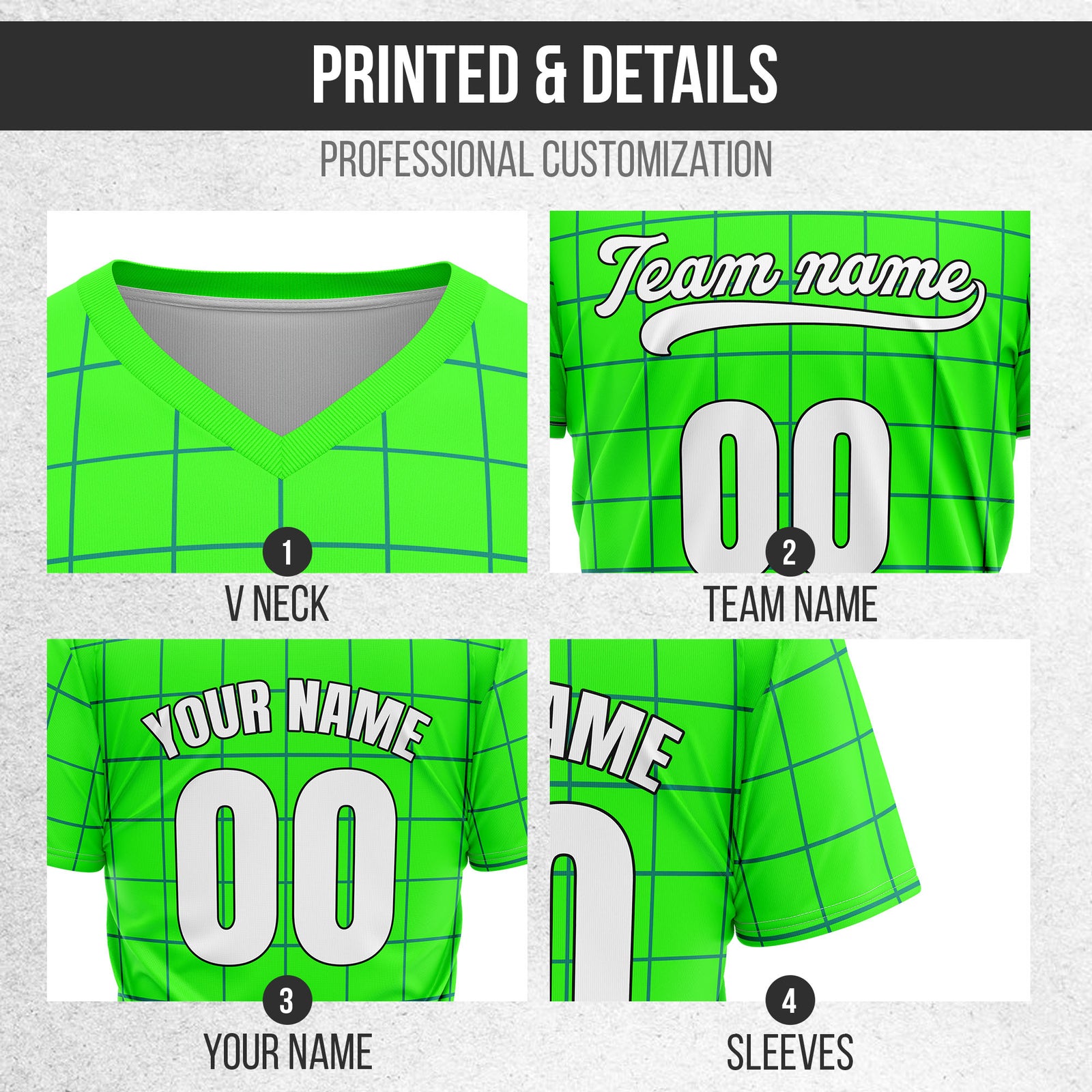 Custom Storm Matrix Neon Green Baseball Sports Jersey Personalized Uniform with Name & Number