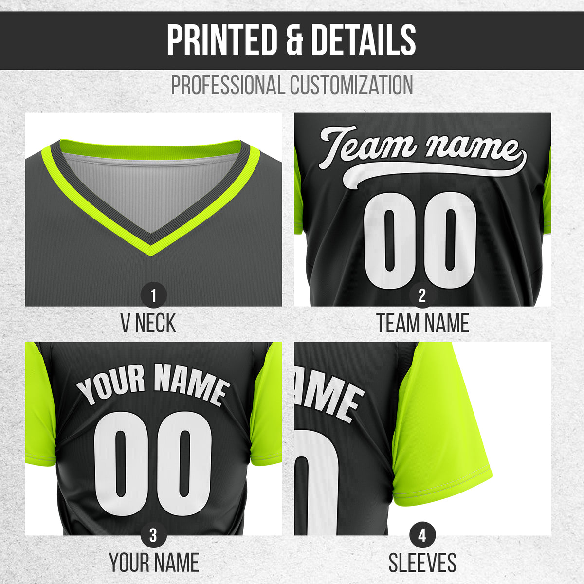 Custom Victory Line Dark Grey Pullover Baseball Sports Jersey Personalized Uniform with Name & Number