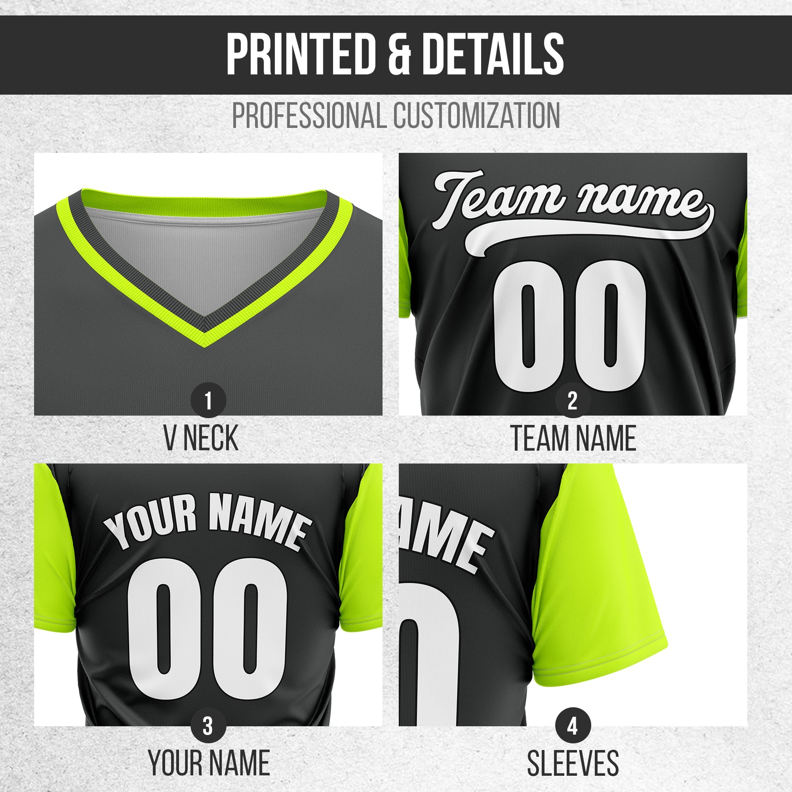Custom Victory Line Dark Grey Pullover Baseball Sports Jersey Personalized Uniform with Name & Number