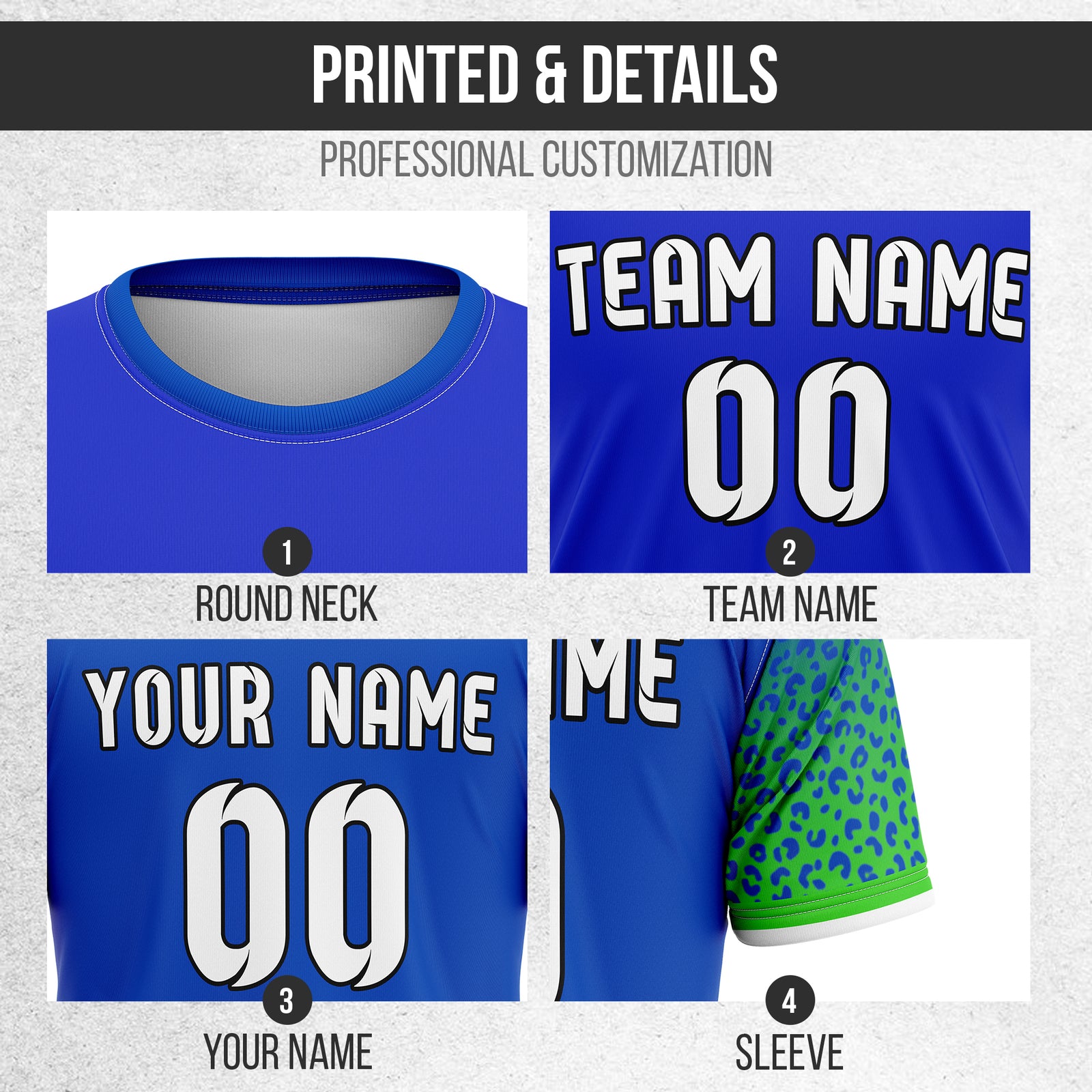 Custom BRAZIL Fan Jersey Personalized with Name & Number