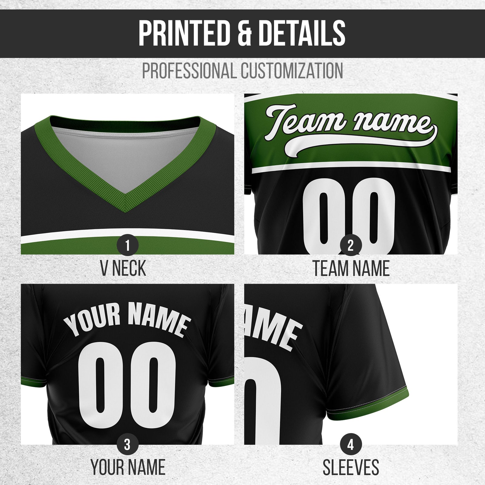 Custom ProEdge Black Baseball Sports Jersey Personalized Uniform with Name & Number