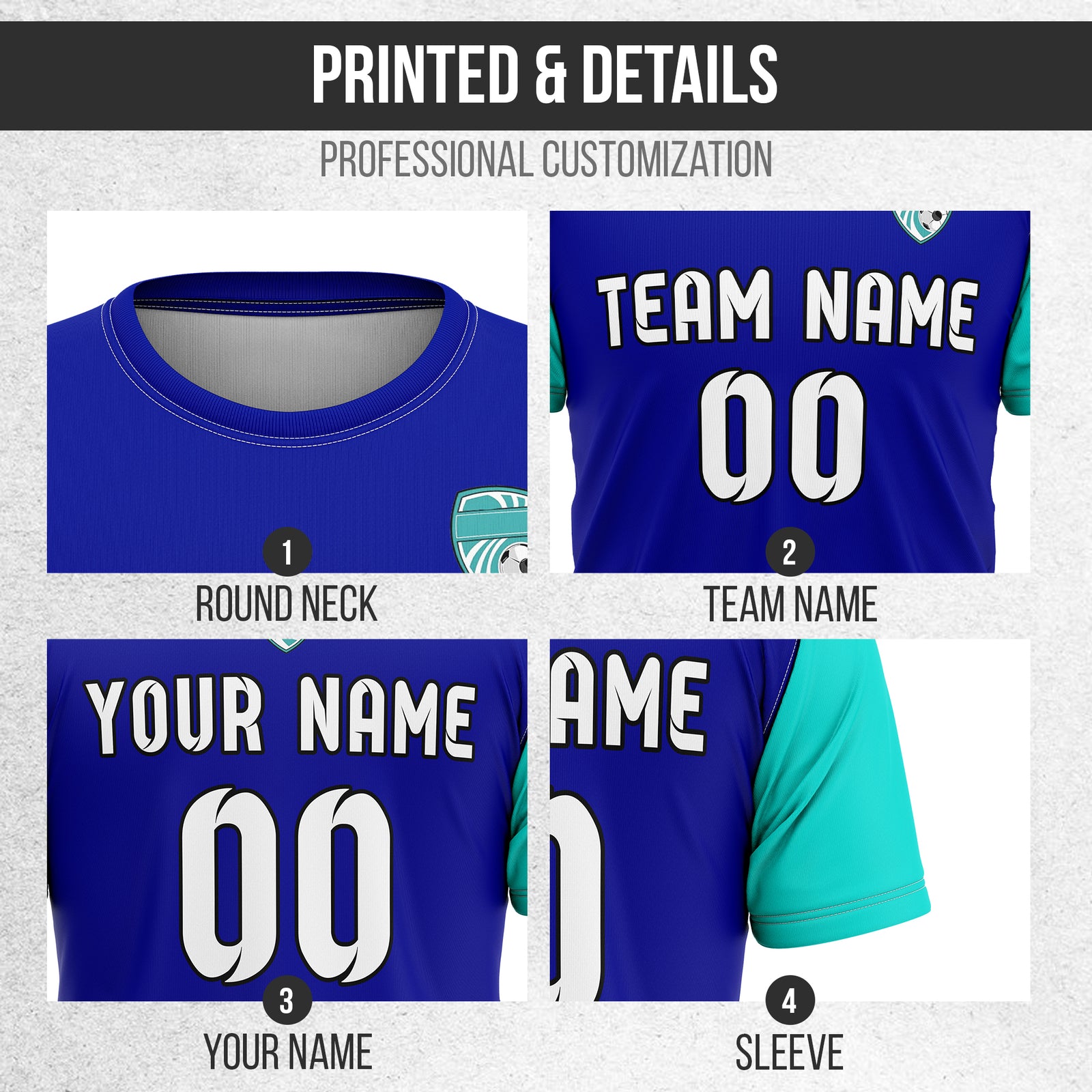 Custom BaseLine Stripe Navy Soccer sport Tops Jersey
