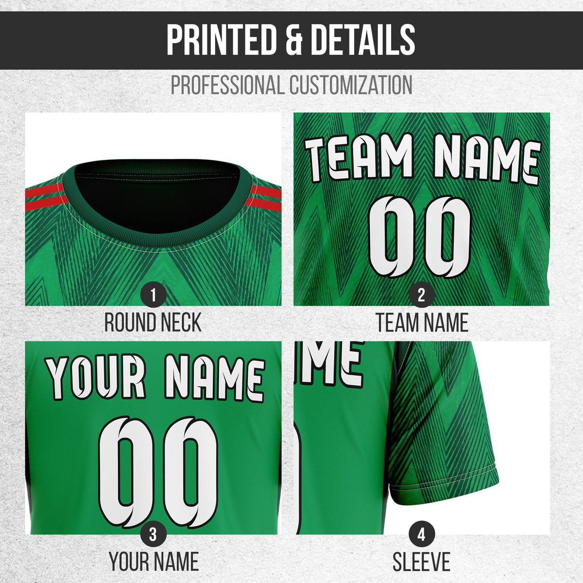 Custom MAXICO Fan Jersey Personalized with Name & Number