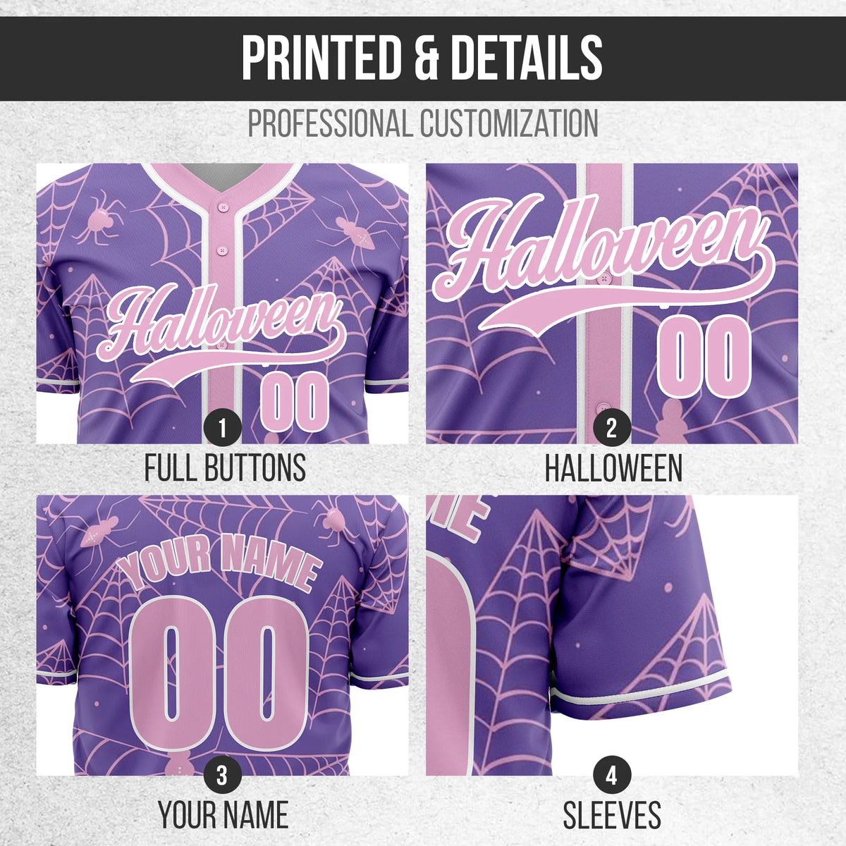 Custom Silkspider Baseball Sports Jersey Personalized Uniform with Name & Number