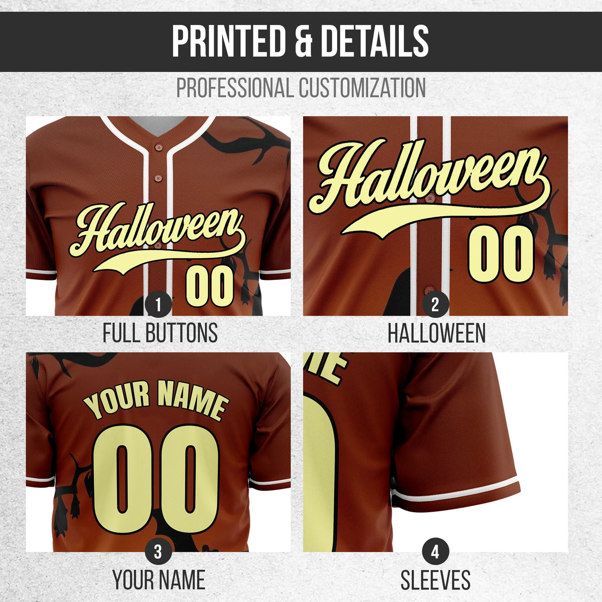Custom Batmoon Baseball Sports Jersey Personalized Uniform with Name & Number