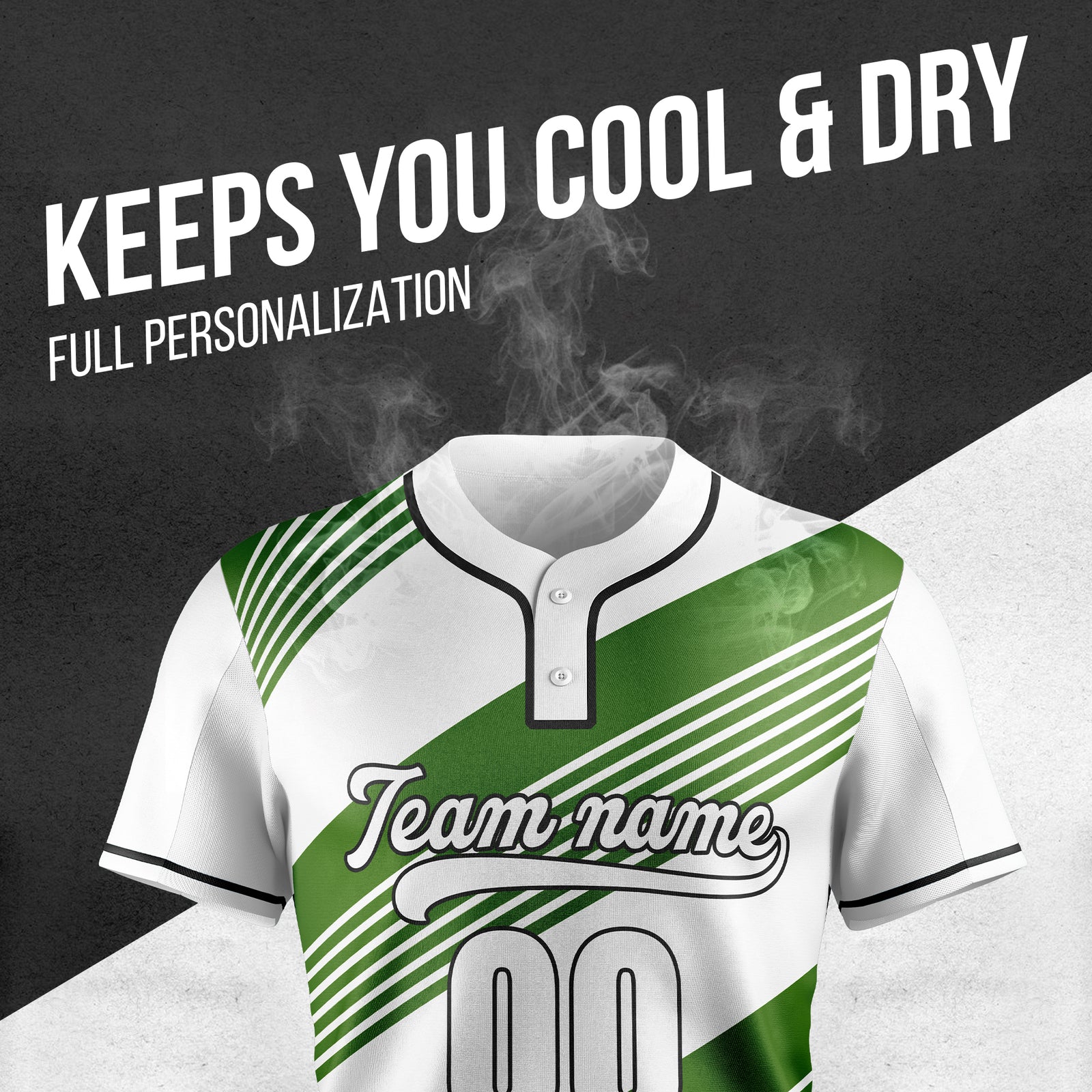 Custom Crossfire White Baseball Sports Jersey Personalized Uniform with Name & Number