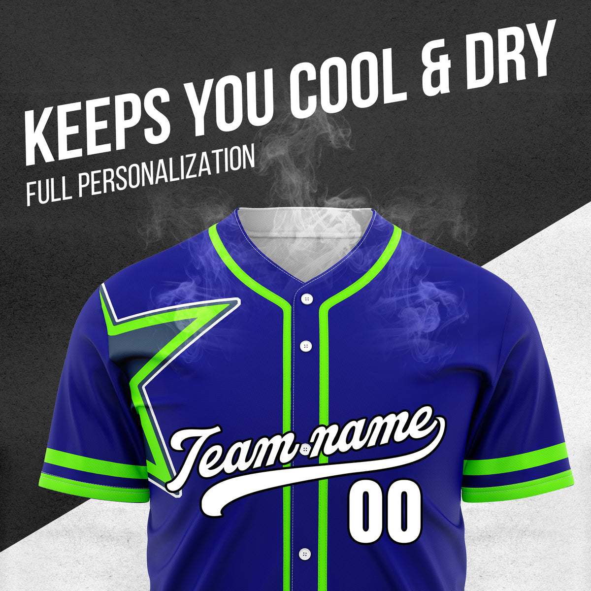 Custom Star Classic Baseball Navy Sports Jersey Personalized Uniform with Name & Number