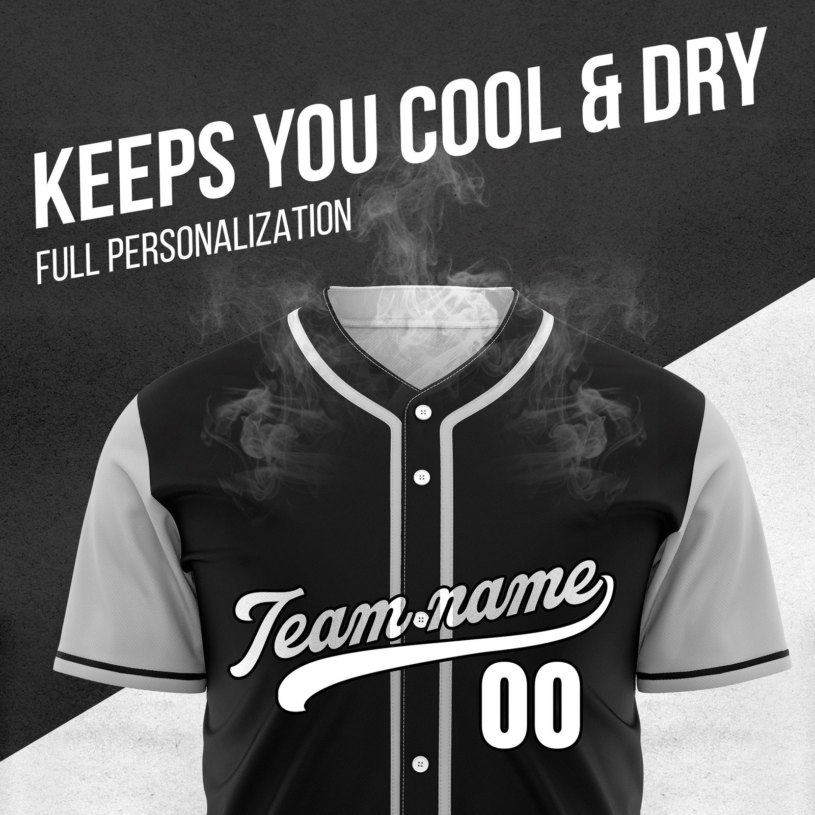 Custom Crimson Black Raglan Style Baseball Sports Jersey Personalized Uniform with Name & Number