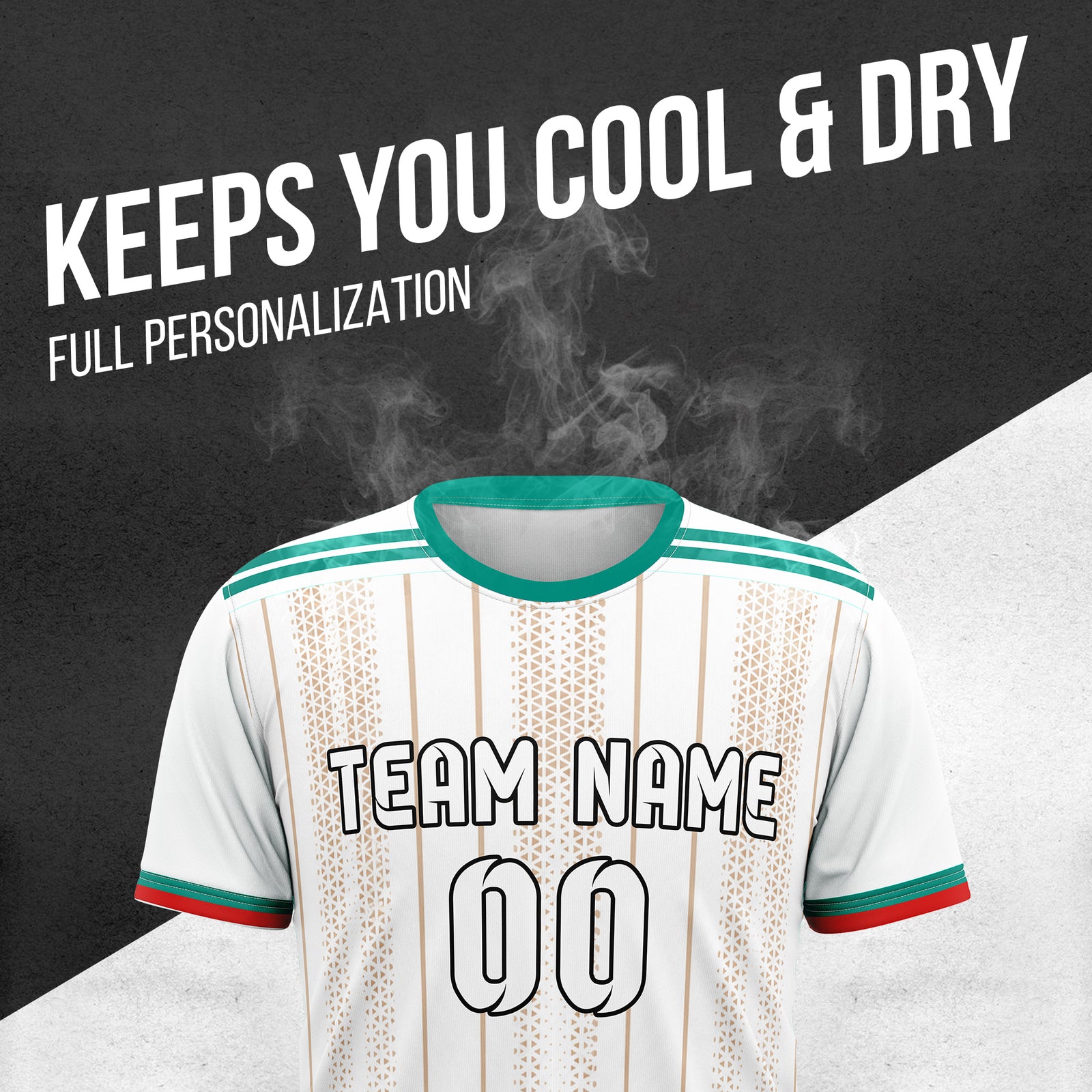 Custom ALGERIA Fan Jersey Personalized with Name & Number