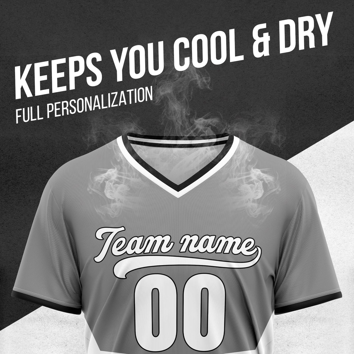 Custom NovaLine Grey Pullover Baseball Sports Jersey Personalized Uniform with Name & Number