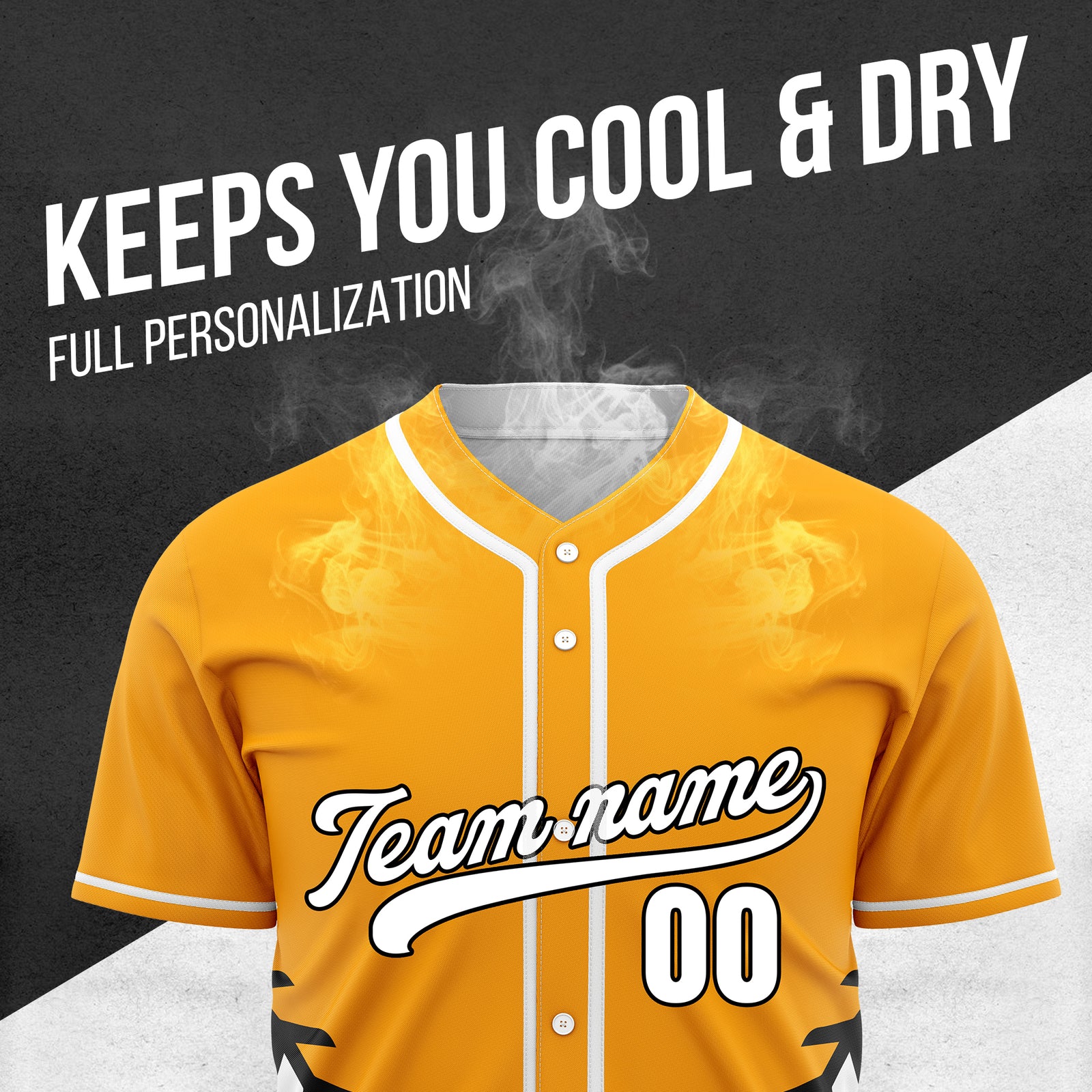Custom Stitchline Baseball Orange Sports Jersey Personalized Uniform with Name & Number