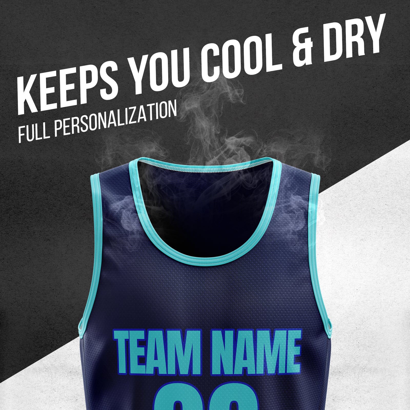 Custom Elite Navy Classic Chest Slash Pattern Reversible Basketball Jersey
