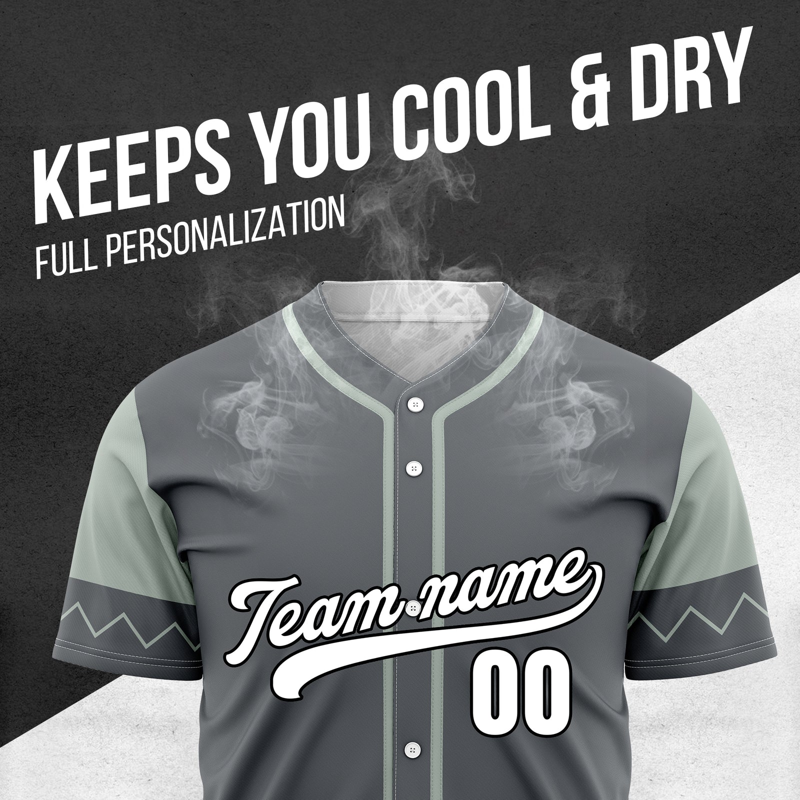 Custom Legacy Classic Baseball Dark Grey Sports Jersey Personalized Uniform with Name & Number