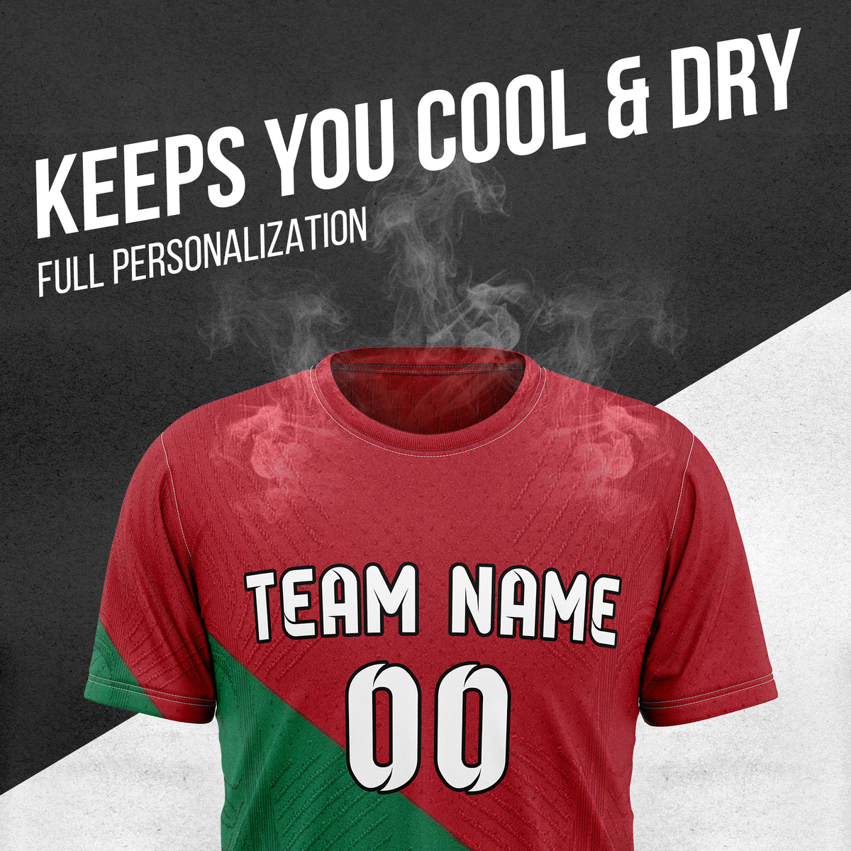 Custom PORTUGAL Fan Jersey Personalized with Name & Number