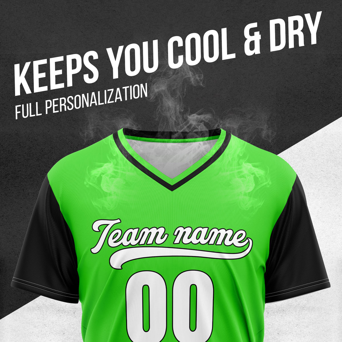 Custom Victory Line Neon Green Pullover Baseball Sports Jersey Personalized Uniform with Name & Number