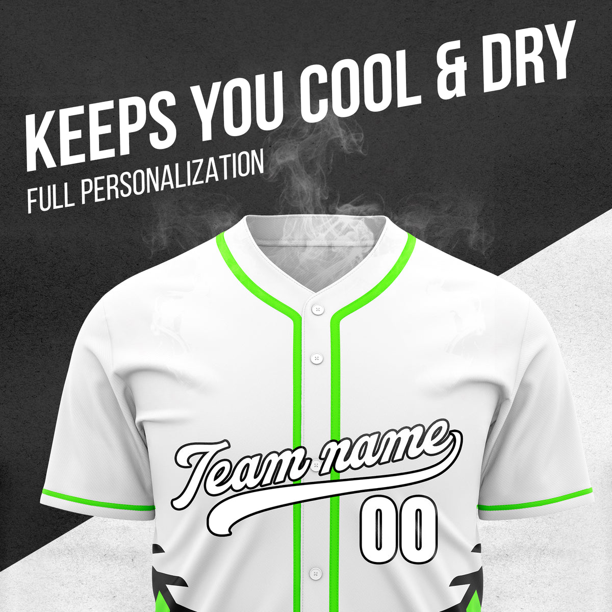 Custom Stitchline Baseball White Sports Jersey Personalized Uniform with Name & Number