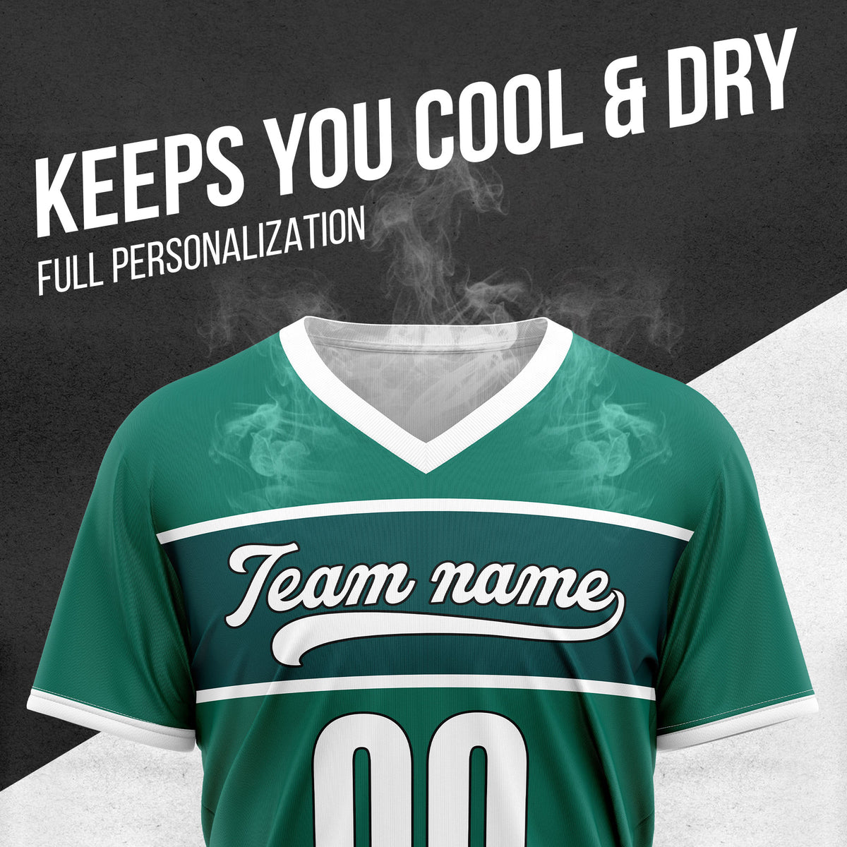 Custom ProEdge Teal Baseball Sports Jersey Personalized Uniform with Name & Number