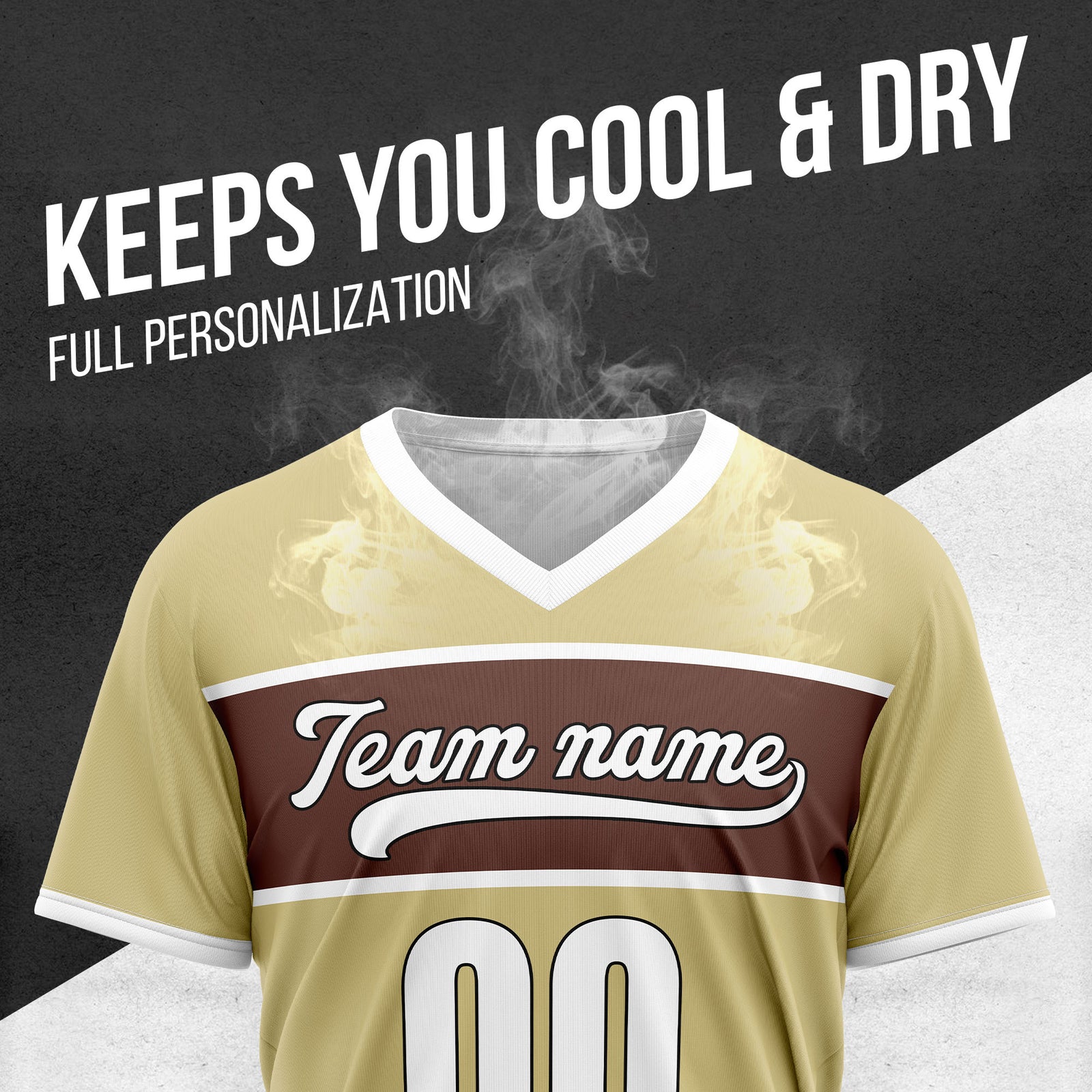 Custom ProEdge Khaki  Baseball Sports Jersey Personalized Uniform with Name & Number