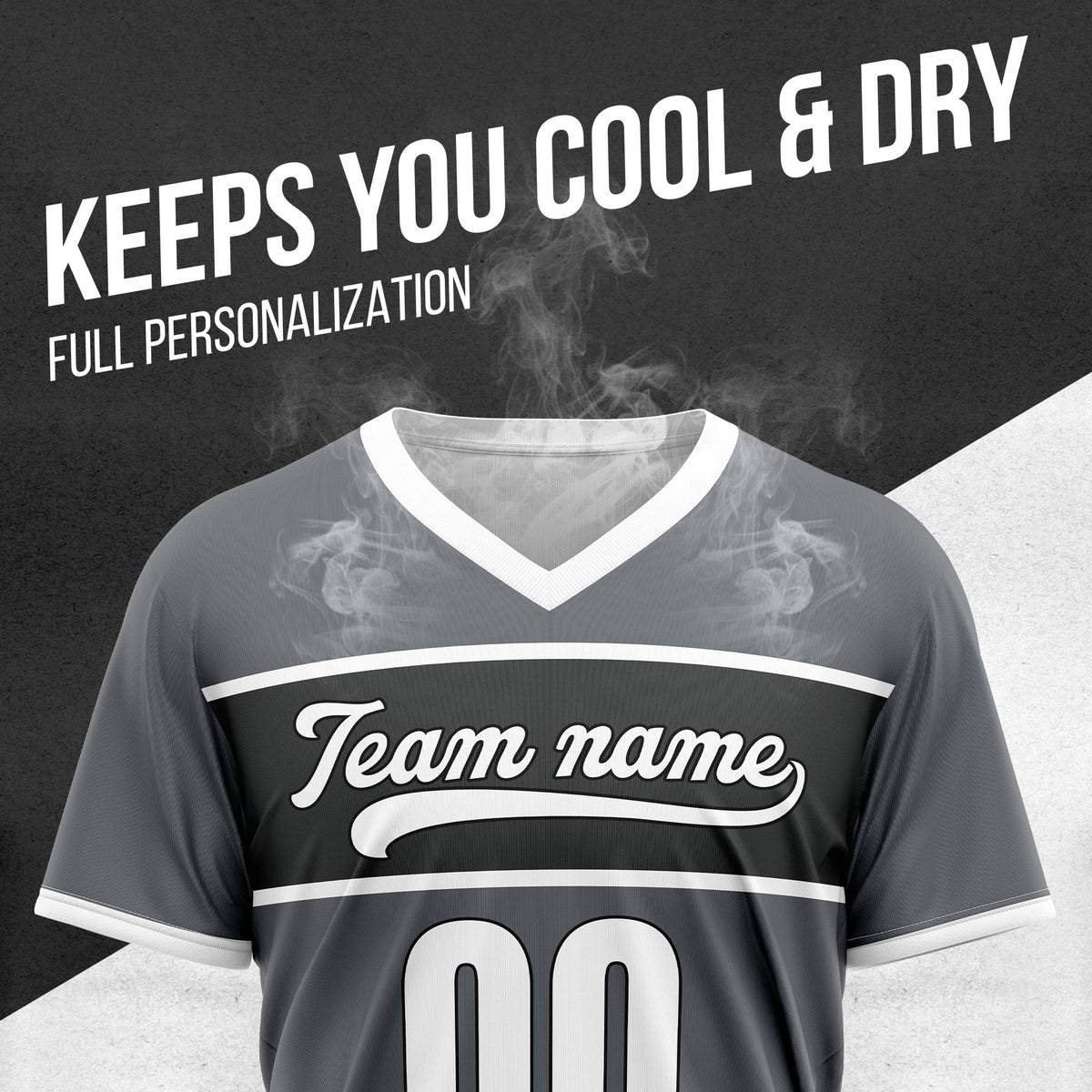 Custom ProEdge Dark Grey Baseball Sports Jersey Personalized Uniform with Name & Number