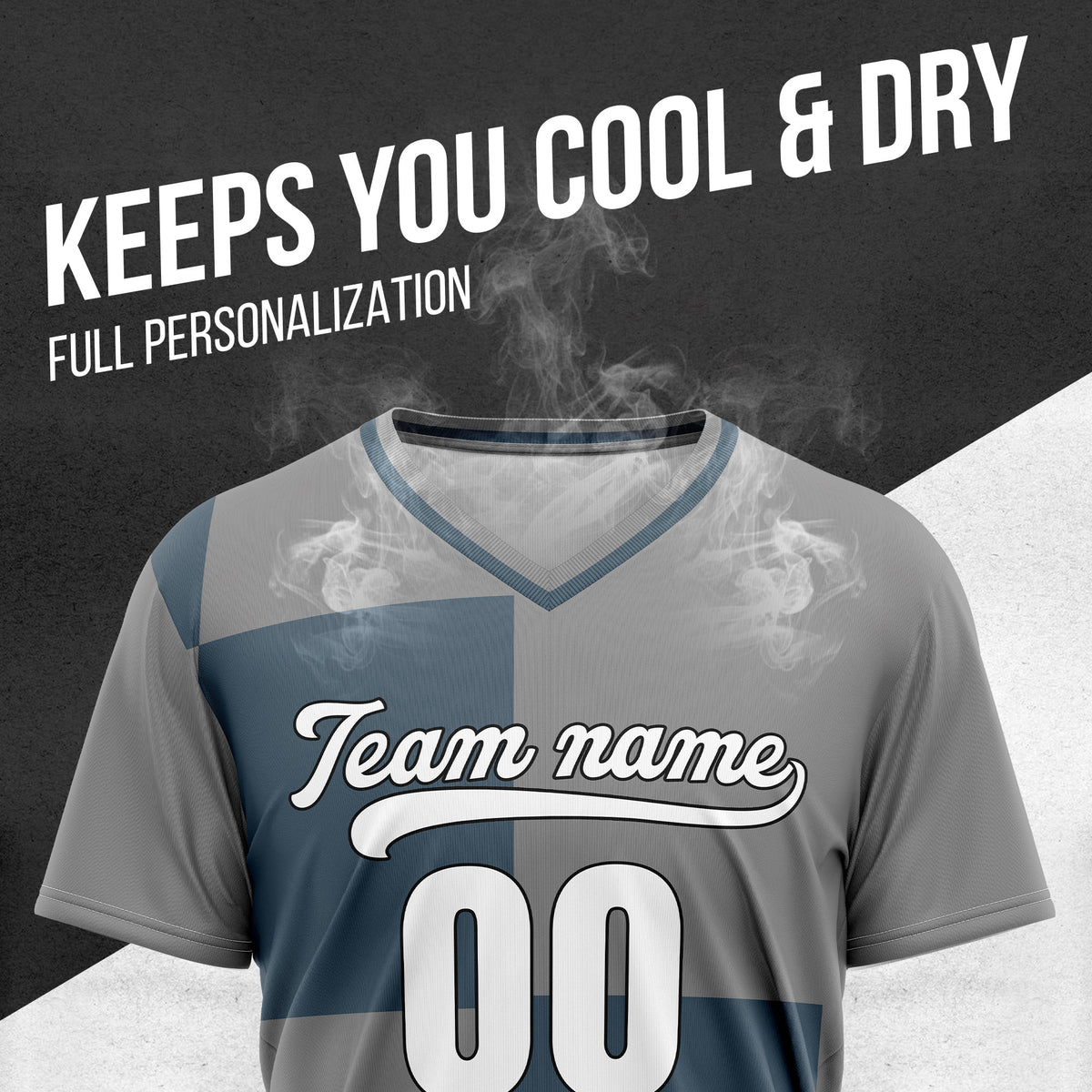 Custom Apex Colorblock Grey Baseball Sports Jersey Personalized Uniform with Name & Number