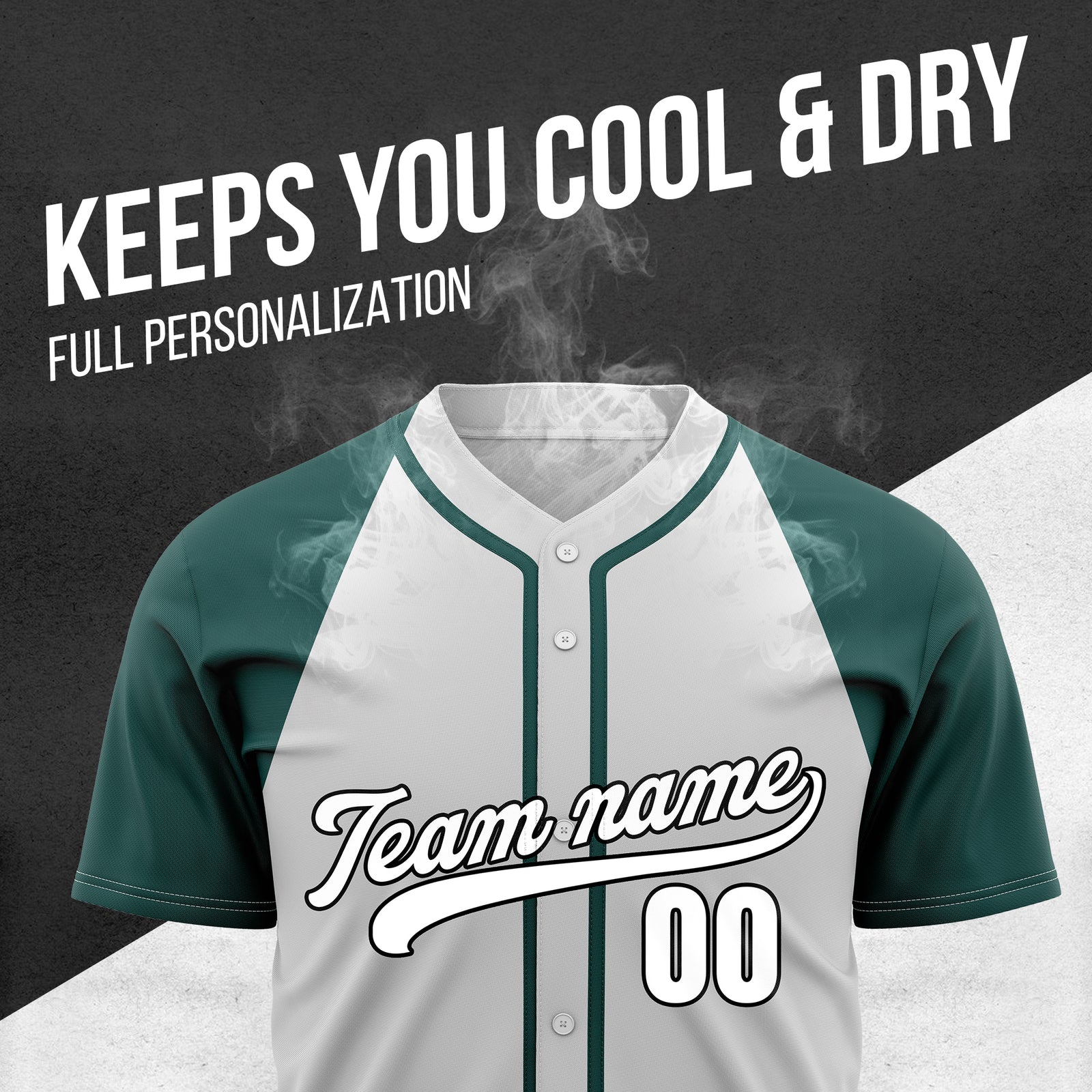 Custom Baseline Baseball Grey Sports Jersey Personalized Uniform with Name & Number