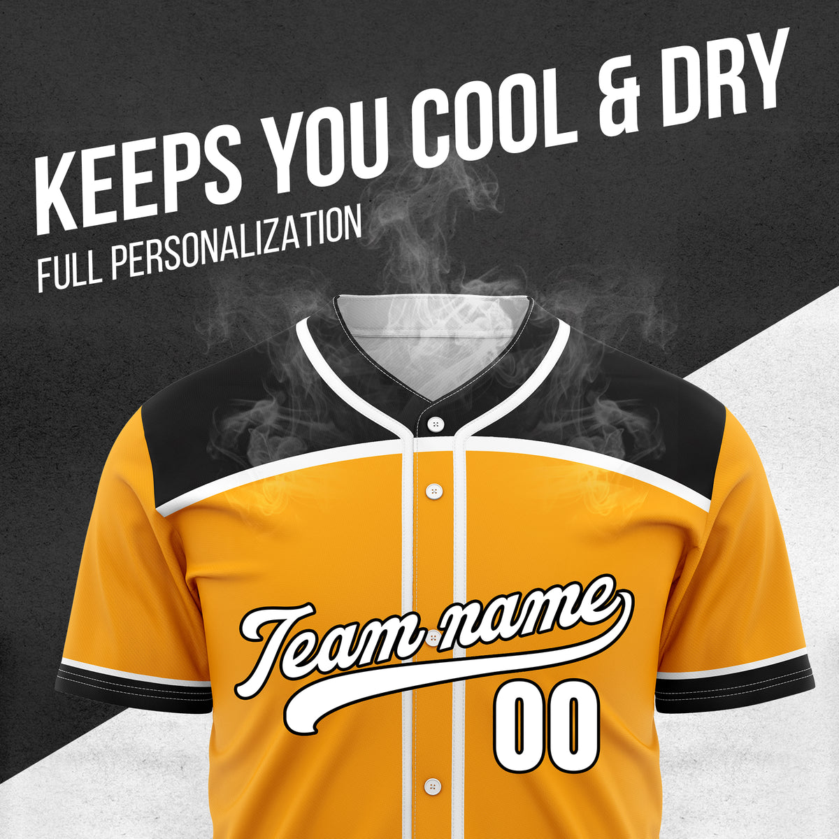 Custom Marquee Classic Baseball Orange Sports Jersey Personalized Uniform with Name & Number