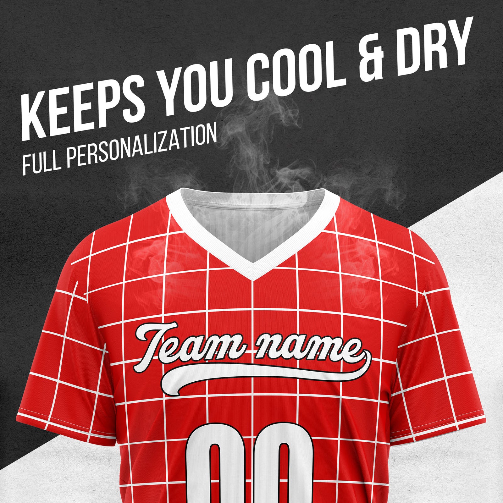 Custom Storm Matrix Red Baseball Sports Jersey Personalized Uniform with Name & Number