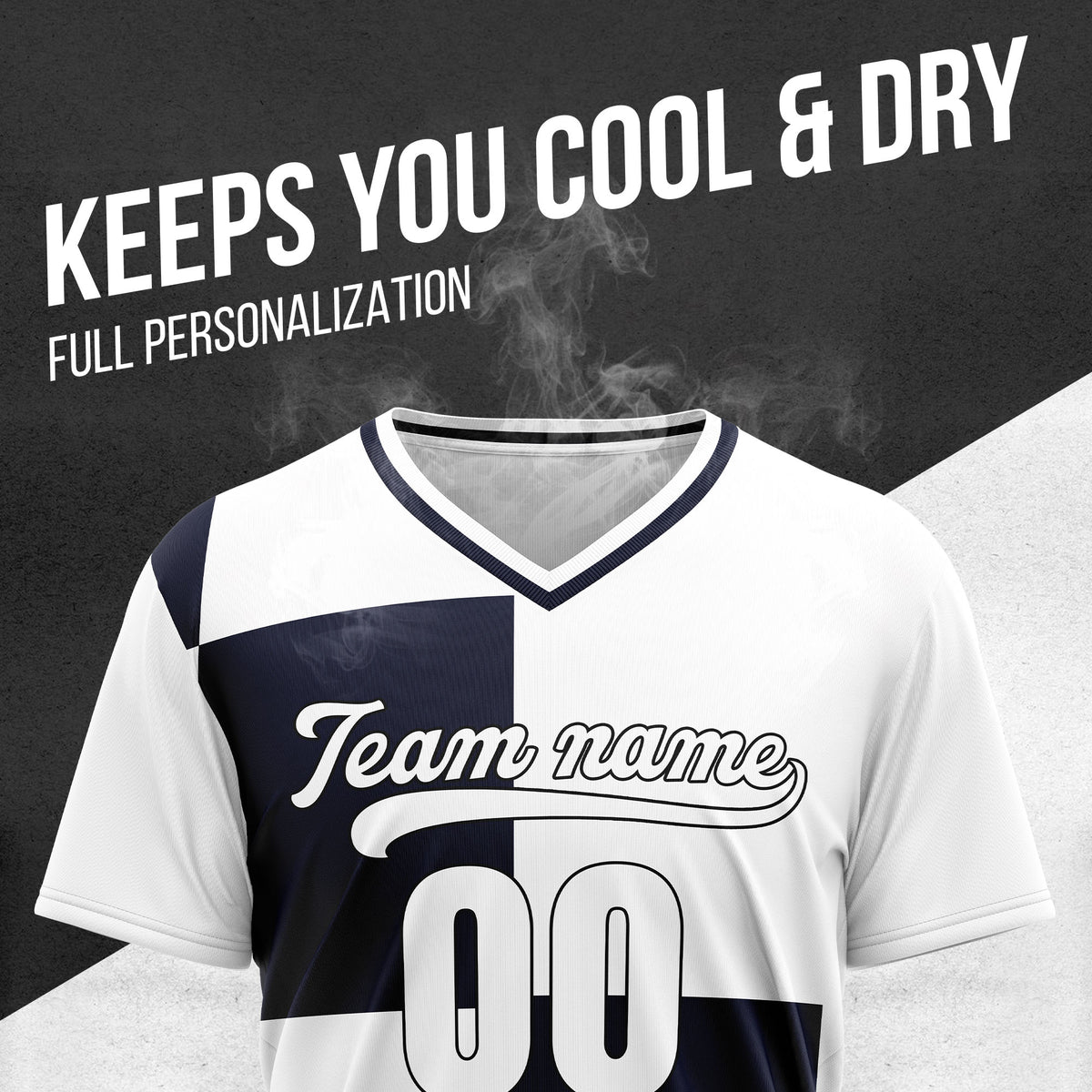 Custom Apex Colorblock White Baseball Sports Jersey Personalized Uniform with Name & Number