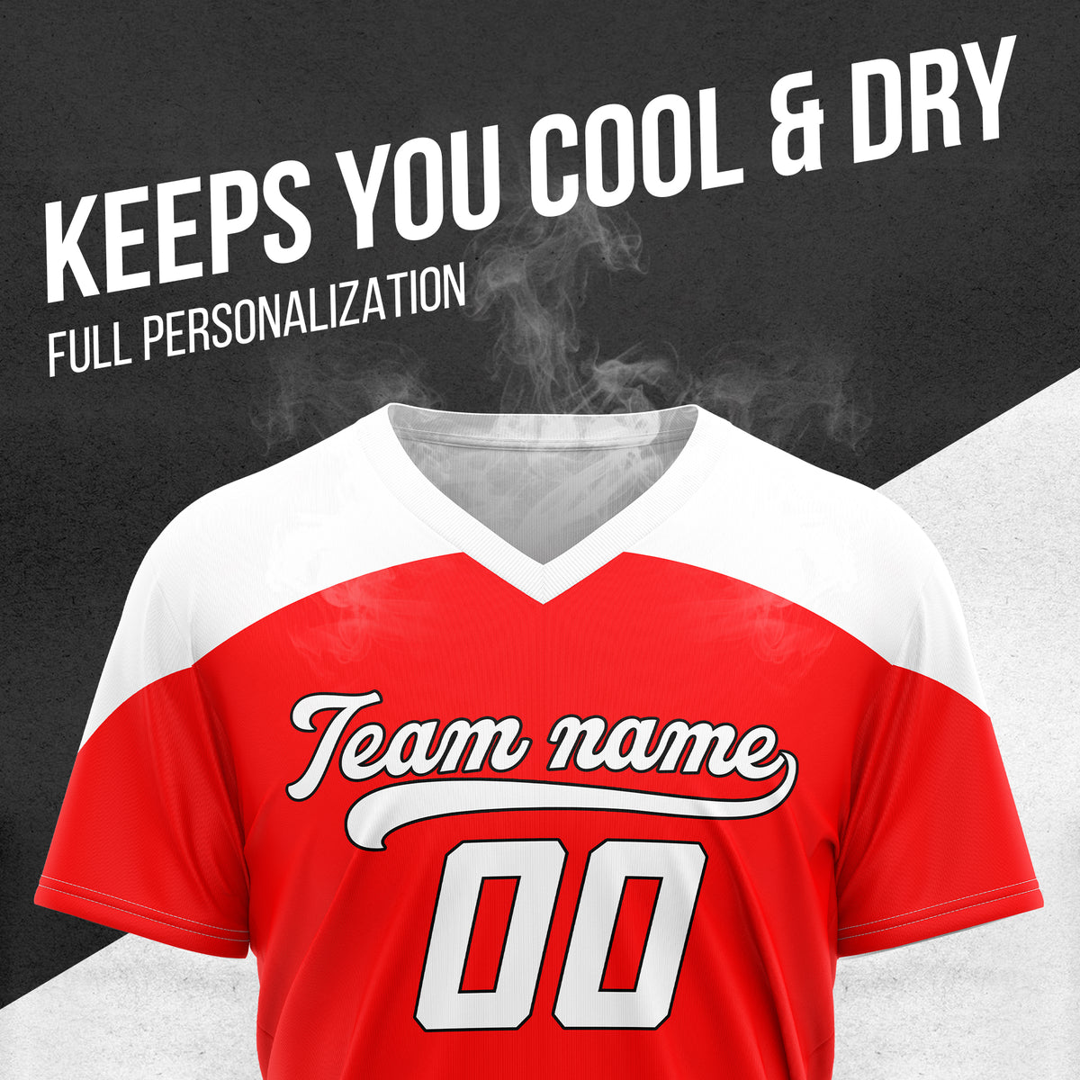 Custom Darkvolt Red Pullover Baseball Sports Jersey Personalized Uniform with Name & Number