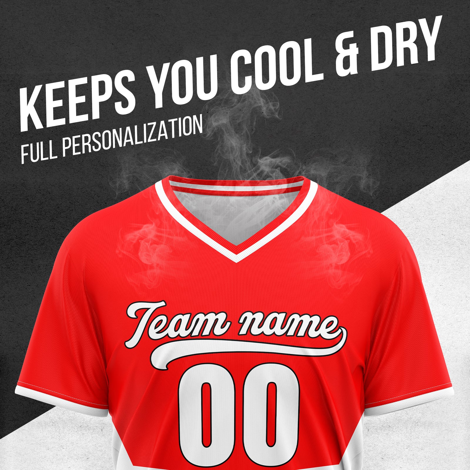 Custom NovaLine Red Pullover Baseball Sports Jersey Personalized Uniform with Name & Number
