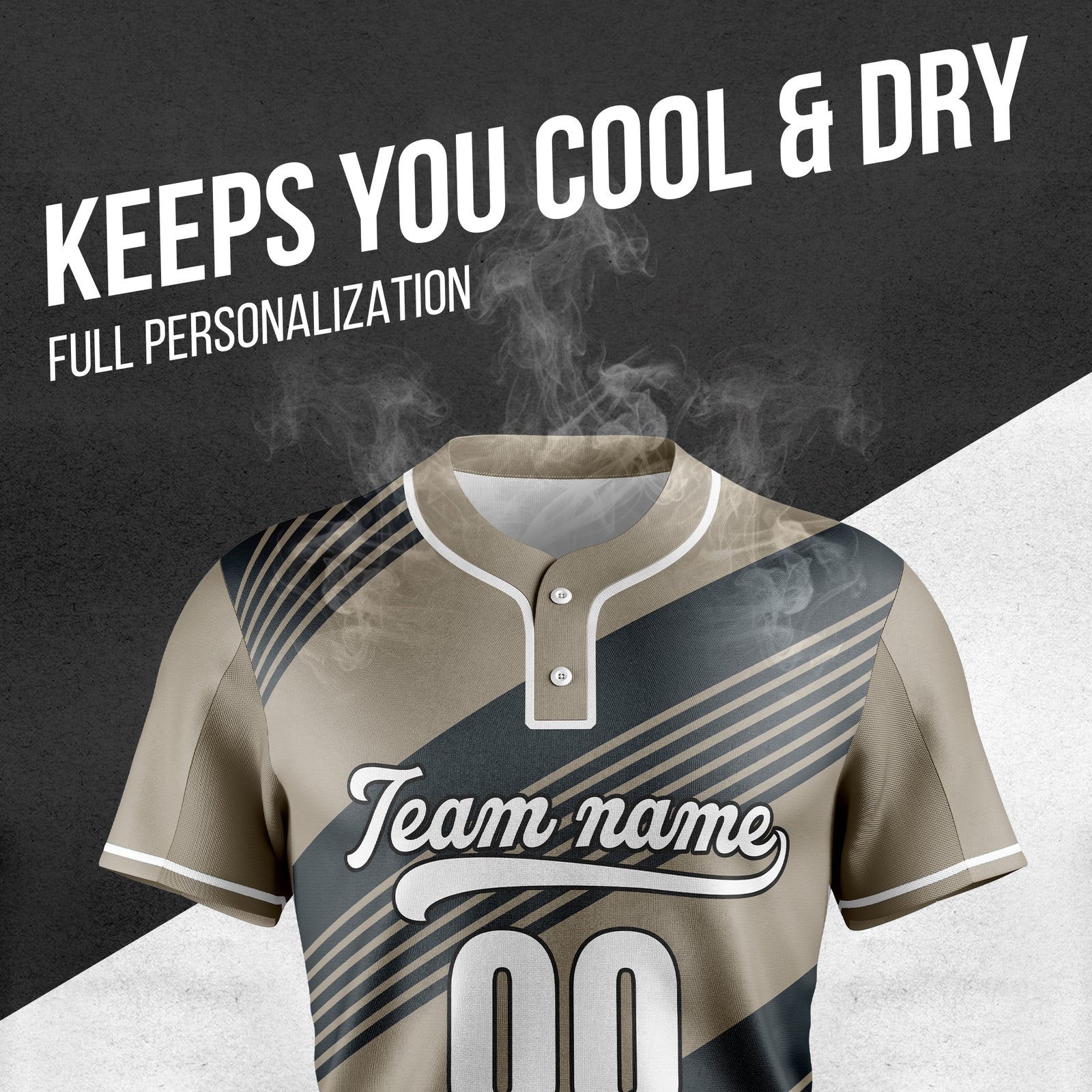 Custom Crossfire Grey Baseball Sports Jersey Personalized Uniform with Name & Number