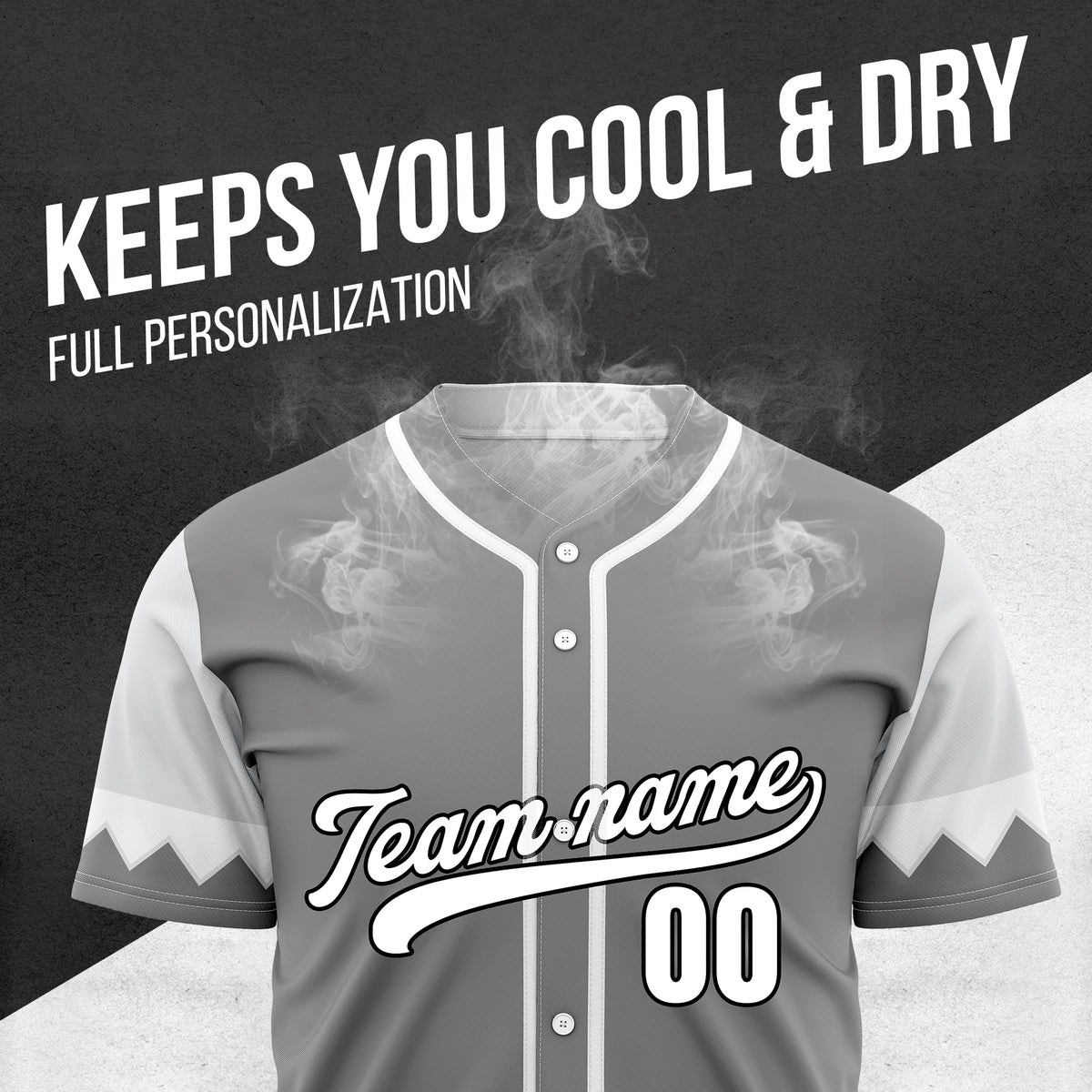 Custom Legacy Classic Baseball Grey Sports Jersey Personalized Uniform with Name & Number