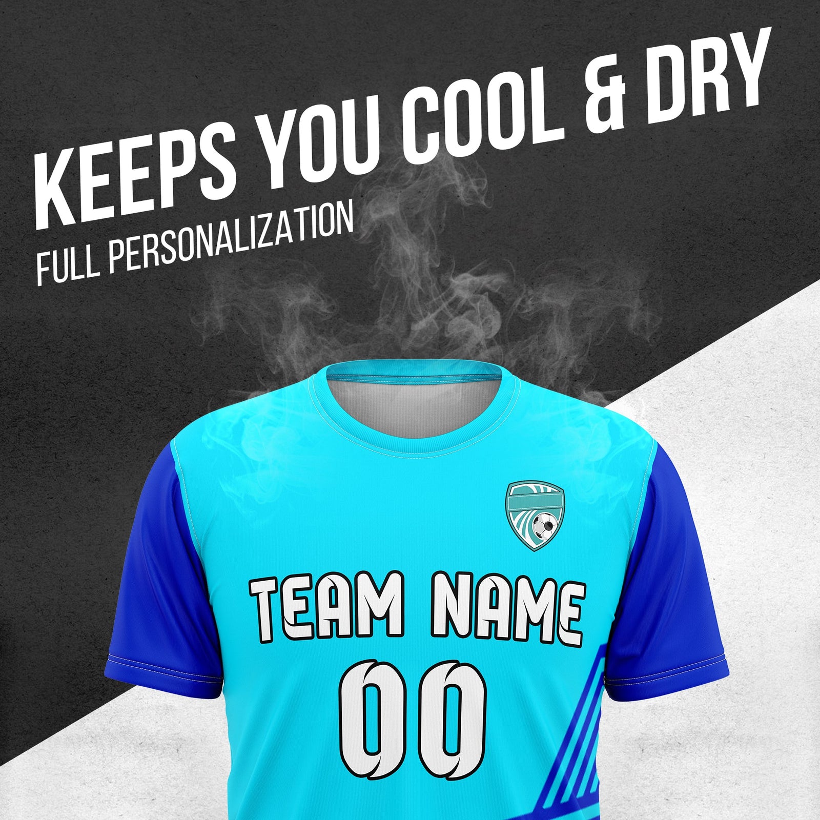 Custom Soccer R Side Pattern D4 Rapid Line Sports Tops Jersey