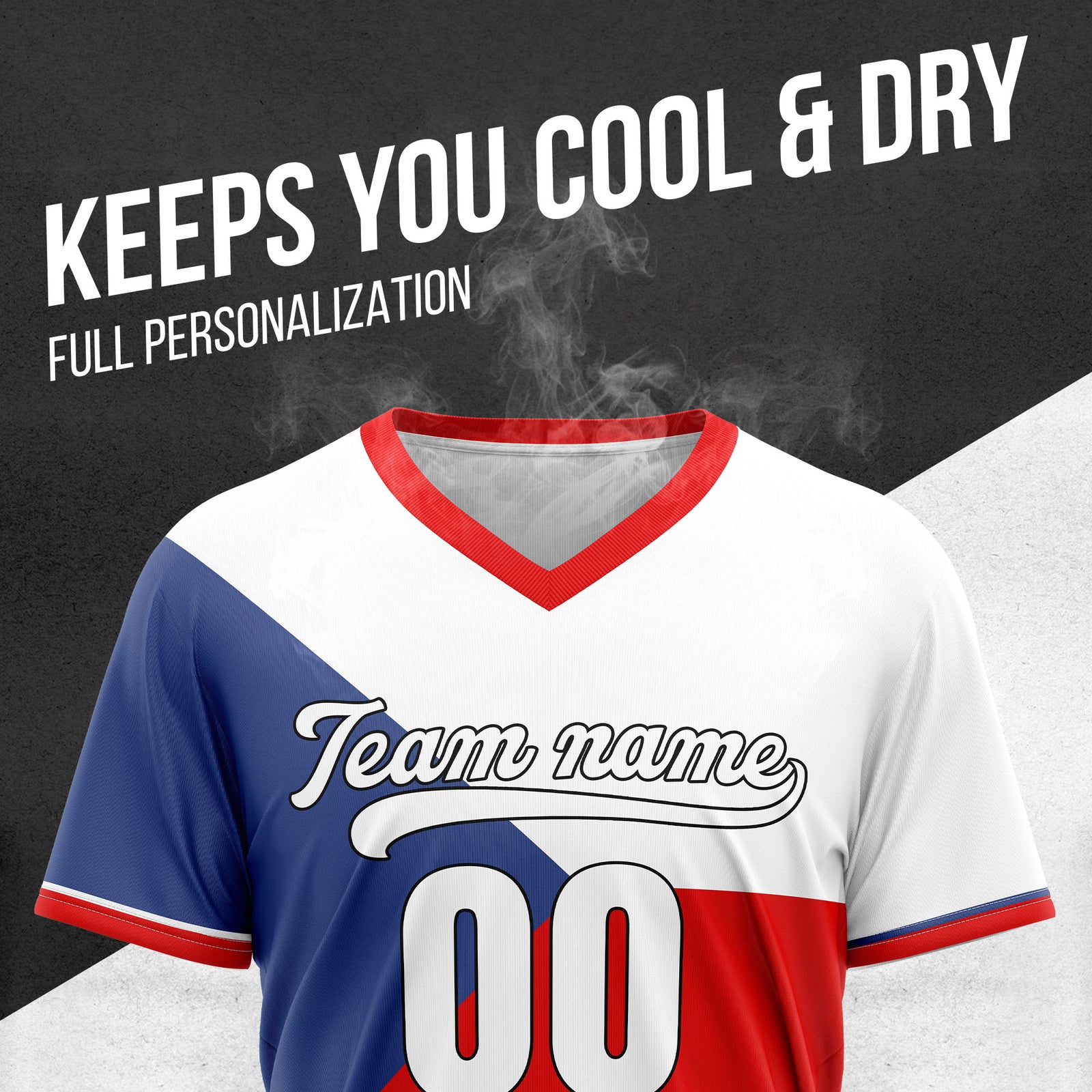 Custom FlexCore Red Baseball Sports Jersey Personalized Uniform with Name & Number