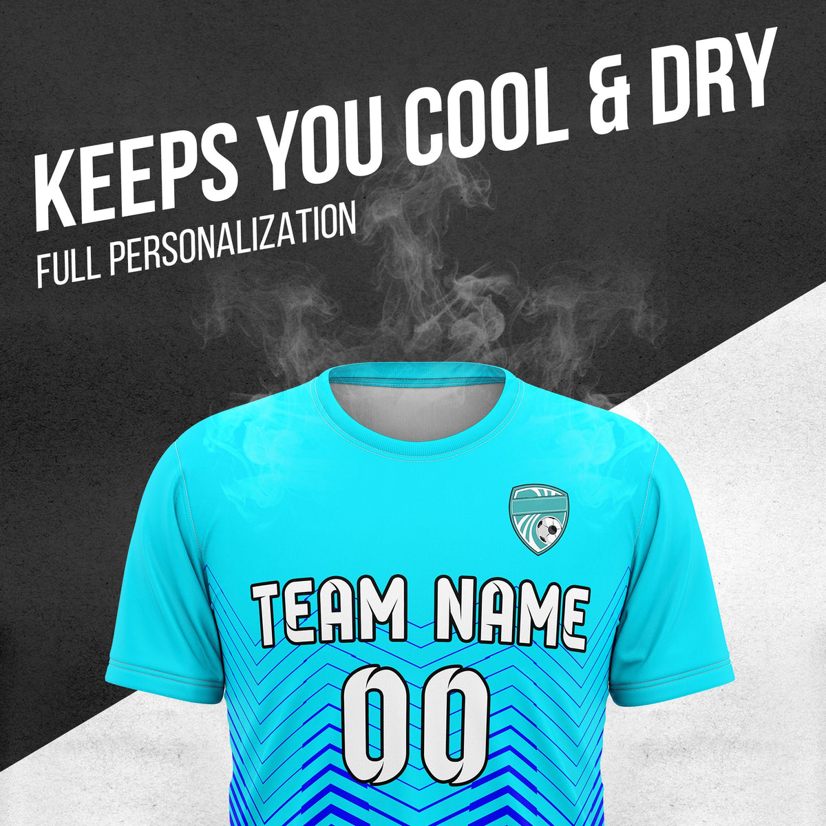 Custom Soccer R Side Pattern D5 Apex Strike Sports Tops Jersey