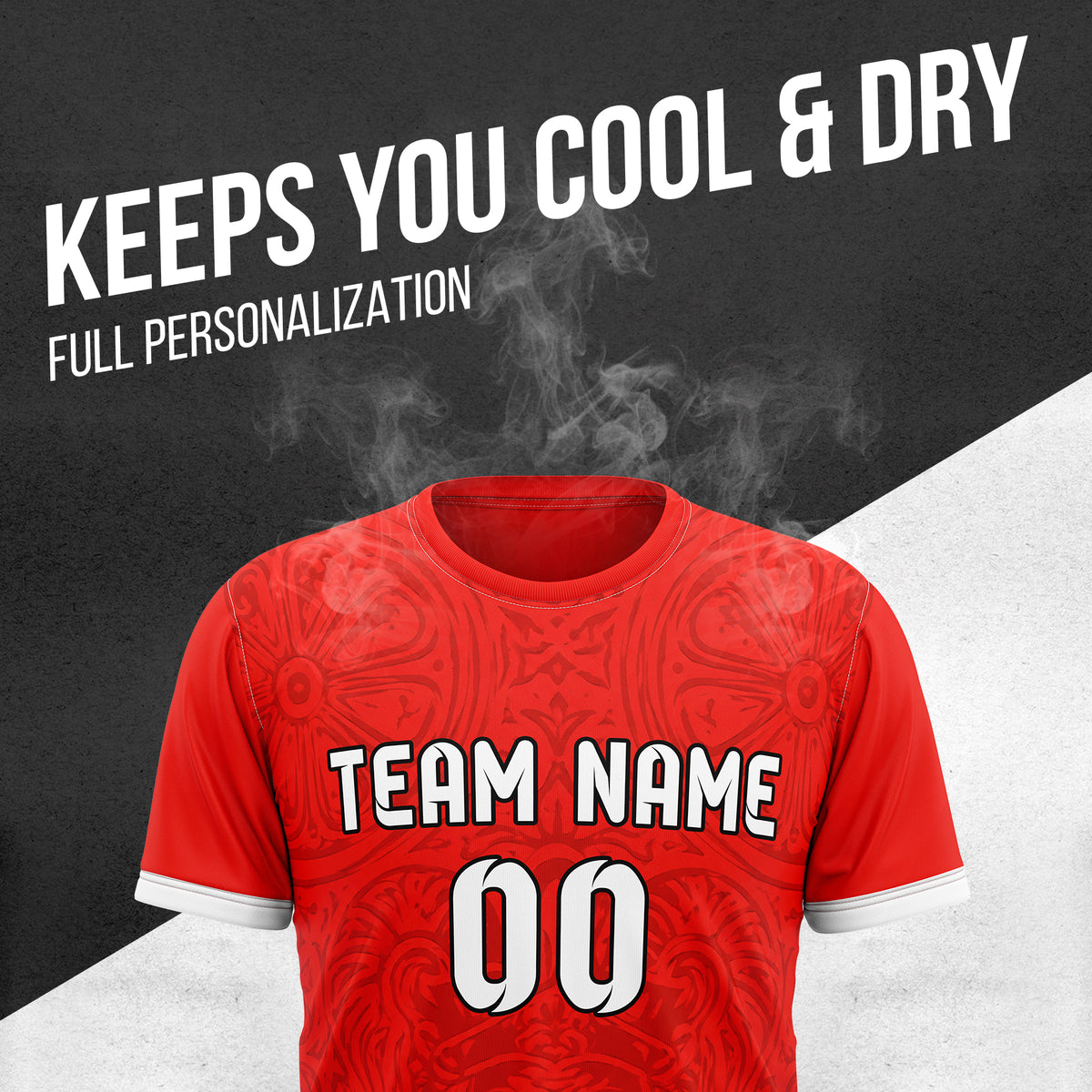 Custom TUNISIA Fan Jersey Personalized with Name & Number