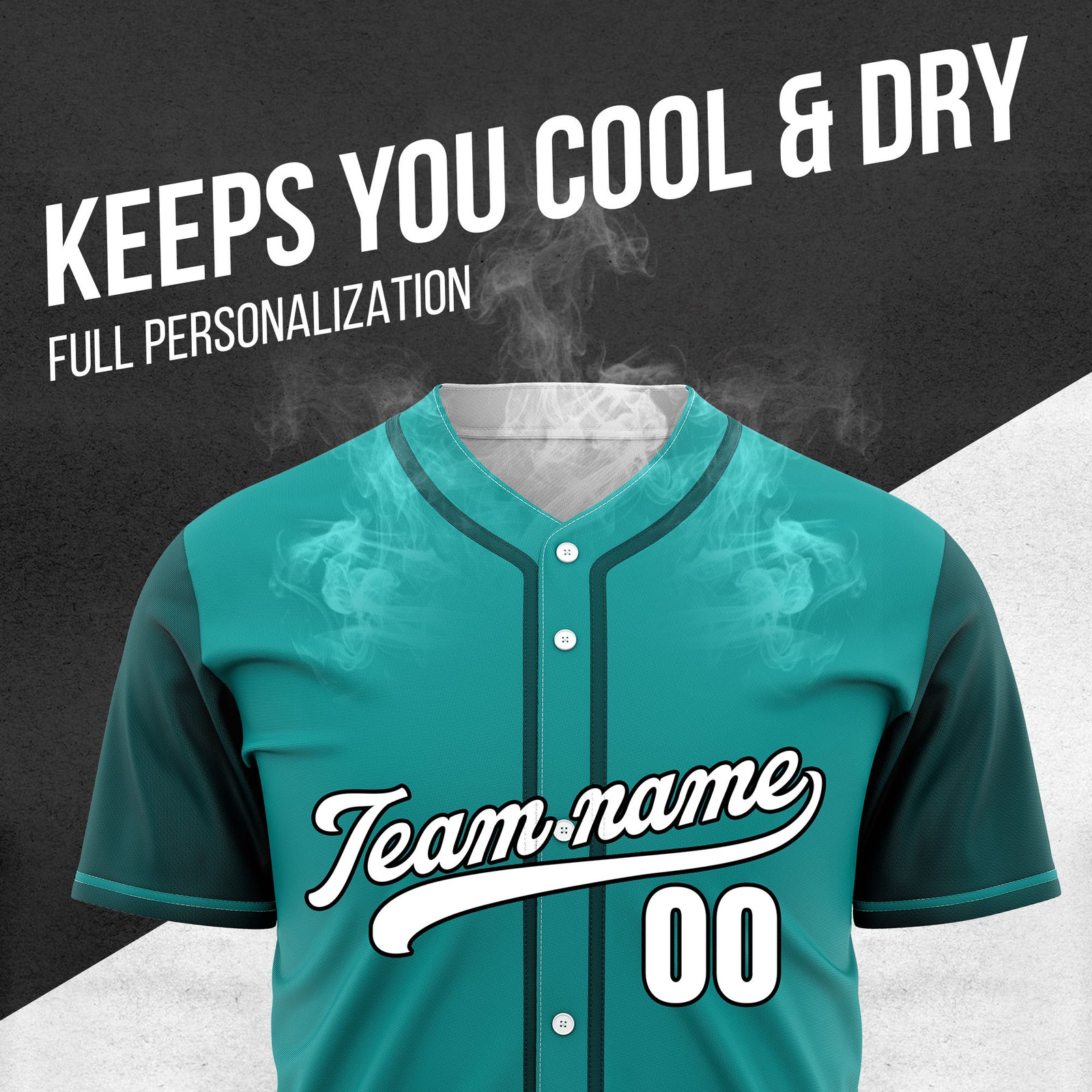 Custom Crimson Teal Raglan Style Baseball Sports Jersey Personalized Uniform with Name & Number