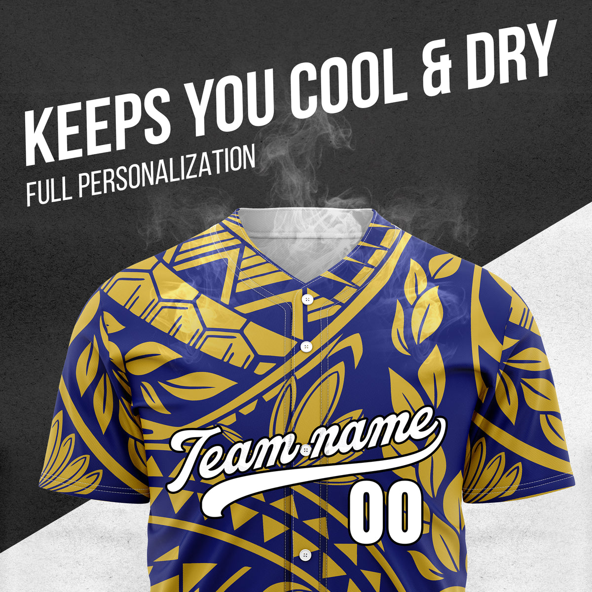 Custom Hawaii Storm Navy Baseball Sports Jersey Personalized Uniform with Name & Number