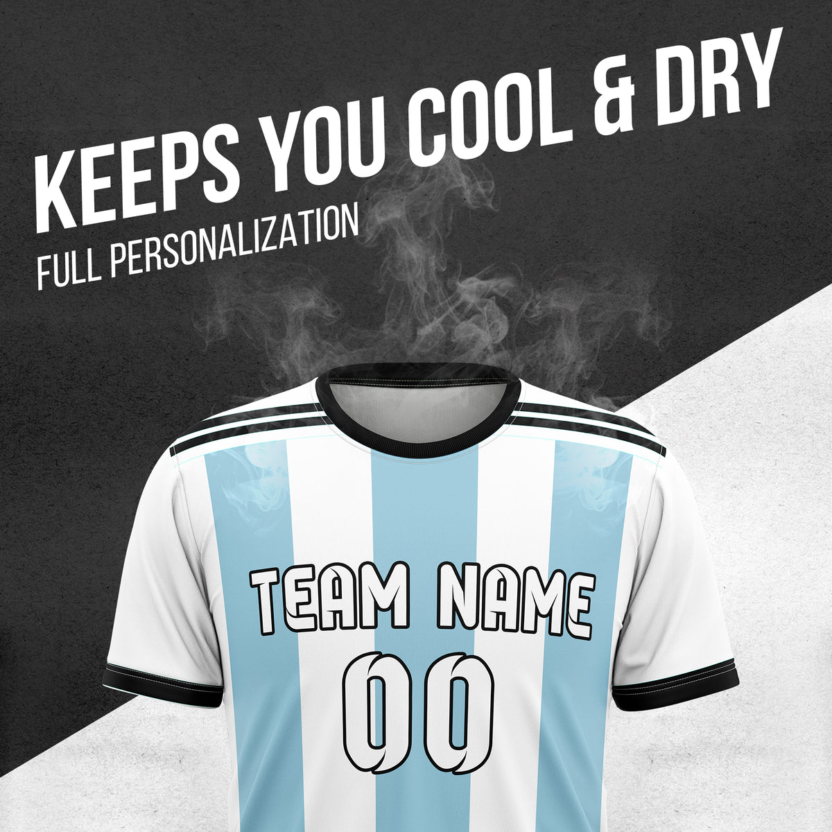 Custom ARGENTINA Fan Jersey Personalized with Name & Number