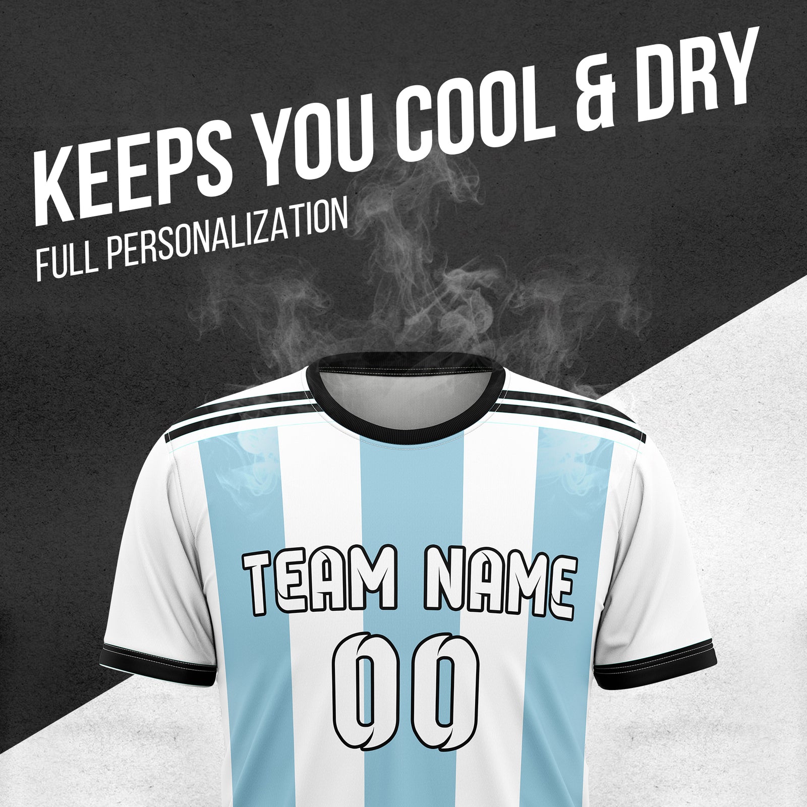 Custom ARGENTINA Fan Jersey Personalized with Name & Number