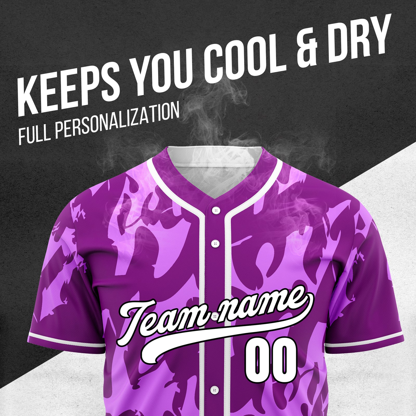 Custom Graffiti Sox Purple Baseball Sports Jersey Personalized Uniform with Name & Number