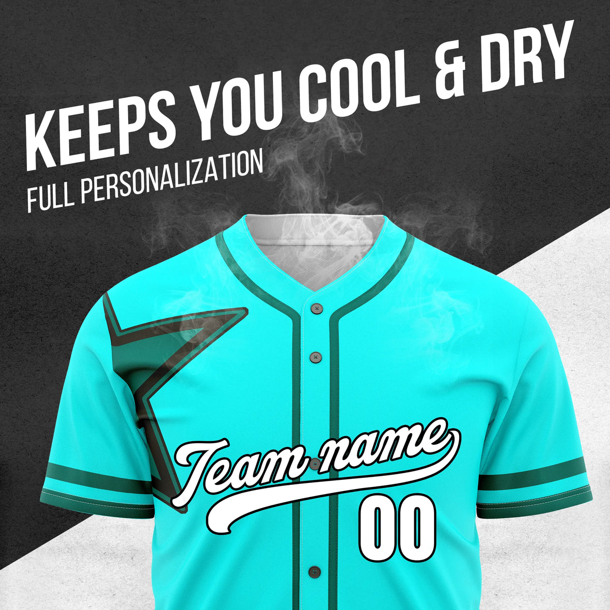 Custom Icebreaker Baseball Sports Jersey Personalized Uniform with Name & Number