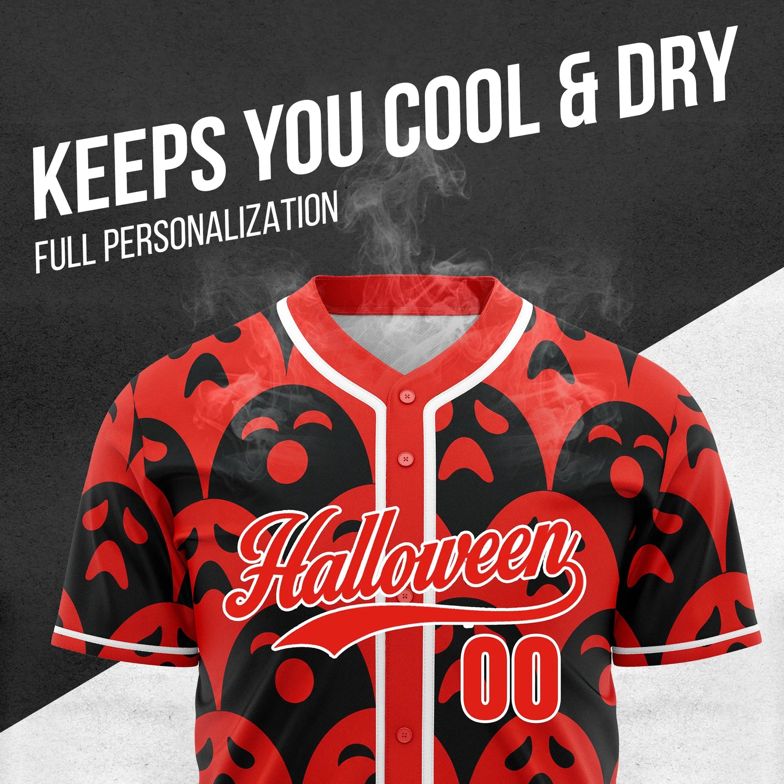 Custom Screamwave Baseball Sports Jersey Personalized Uniform with Name & Number